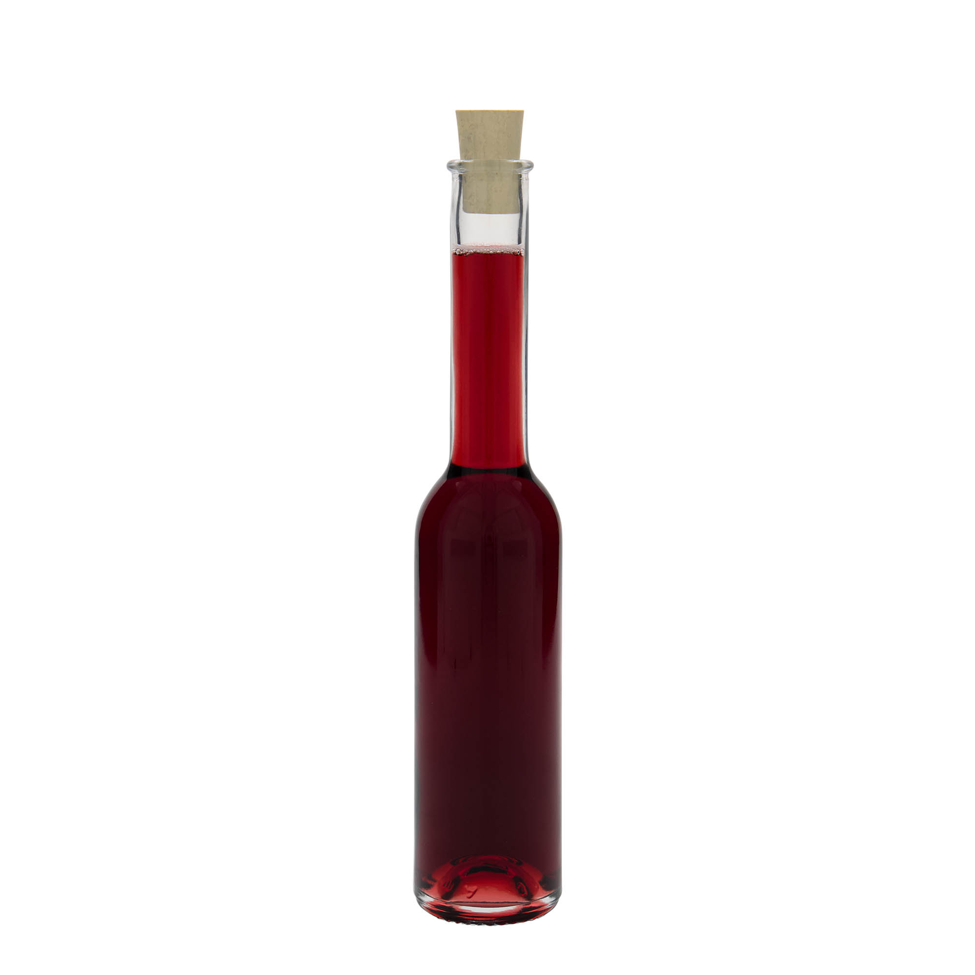 Bottiglia di vetro da 200 ml 'Nepera', bocca: tappo di sughero Bottiglia di vetro da 200 ml 'Nepera', bocca: tappo di sughero