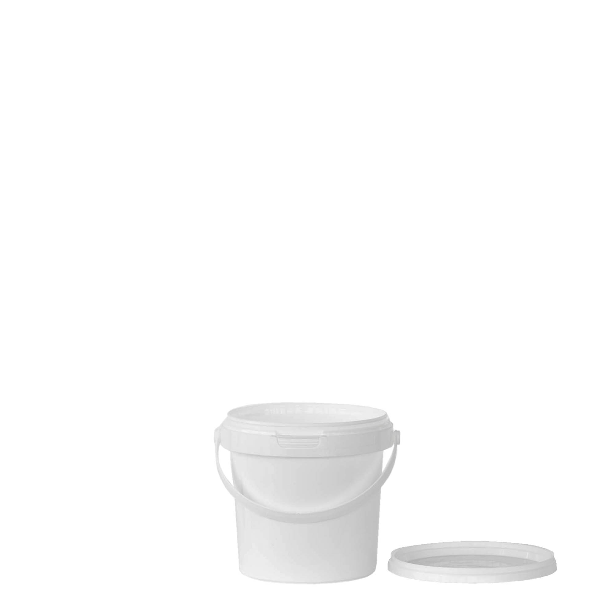 Secchio da 0,6 l, plastica PP, bianco Secchio da 0,6 l, plastica PP, bianco