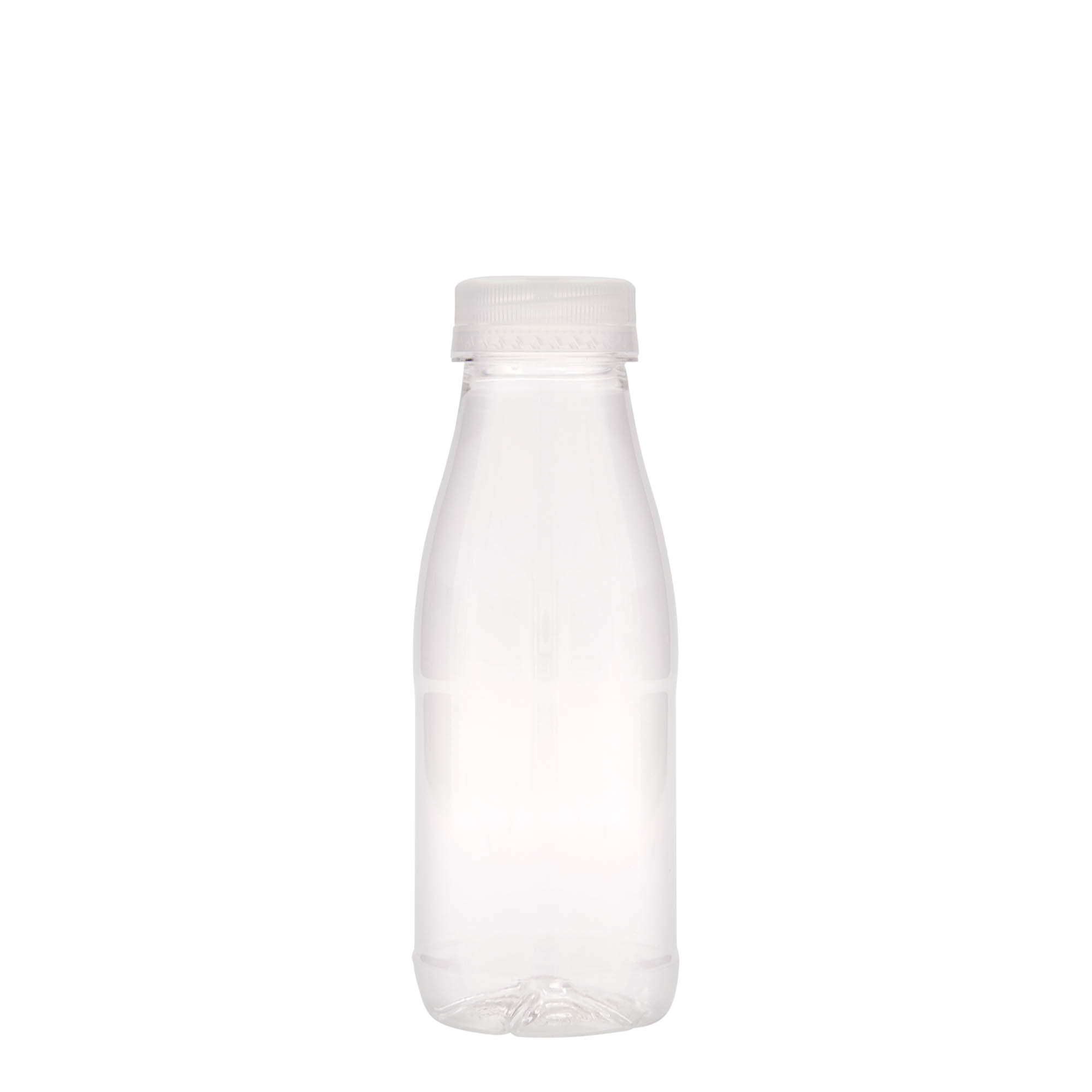 Bottiglia in PET da 330 ml 'Milk and Juice', plastica, bocca: 38 mm