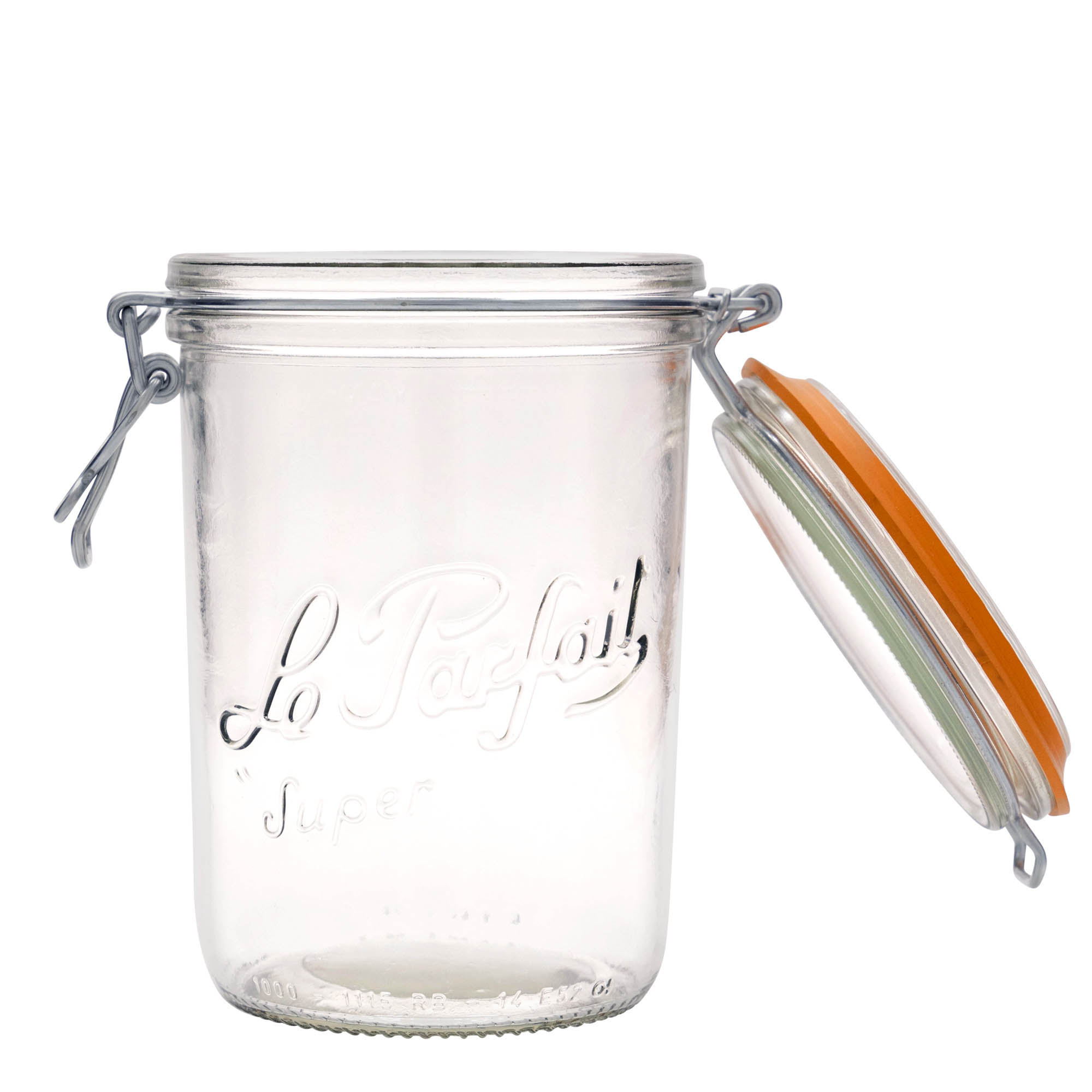 1.000 ml barattolo con chiusura a staffa 'Le Parfait Super Terrine', bocca: chiusura a staffa 1.000 ml barattolo con chiusura a staffa 'Le Parfait Super Terrine', bocca: chiusura a staffa