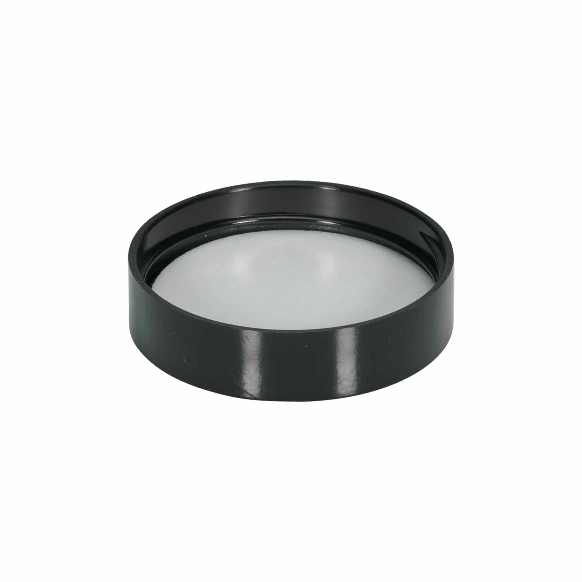 Tappo a vite per 60 ml 'Brown Line', PP, bianco