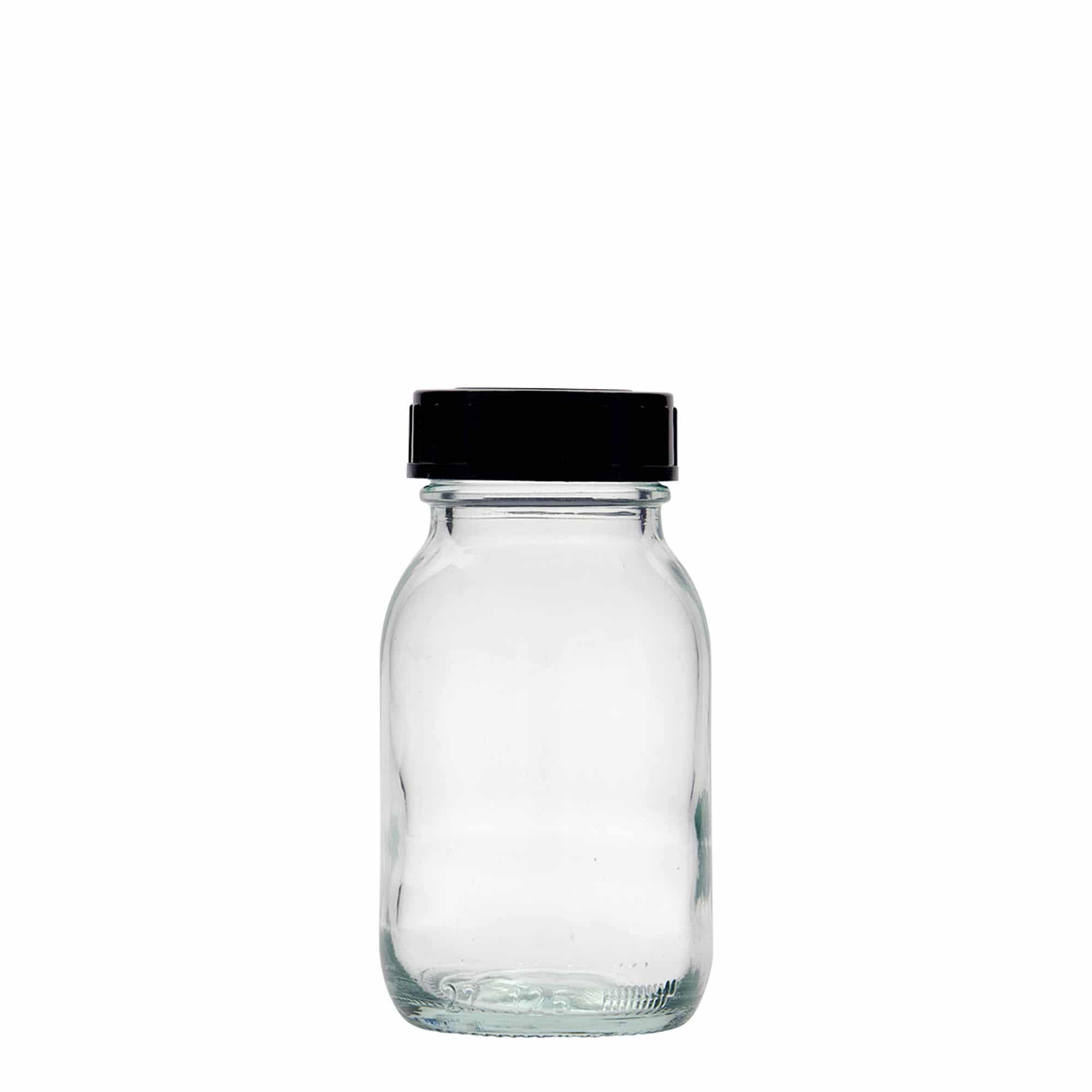 125 ml vaso a bocca larga, apertura: DIN 40