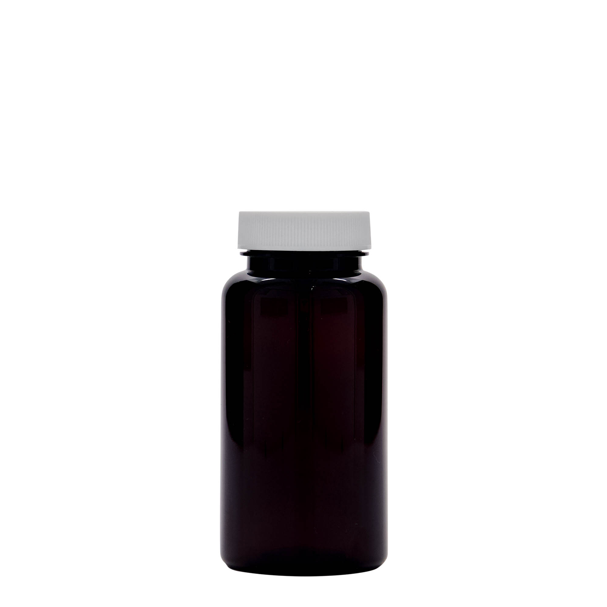 150 ml contenitore PET, plastica, marrone, bocca: 38/400 150 ml contenitore PET, plastica, marrone, bocca: 38/400