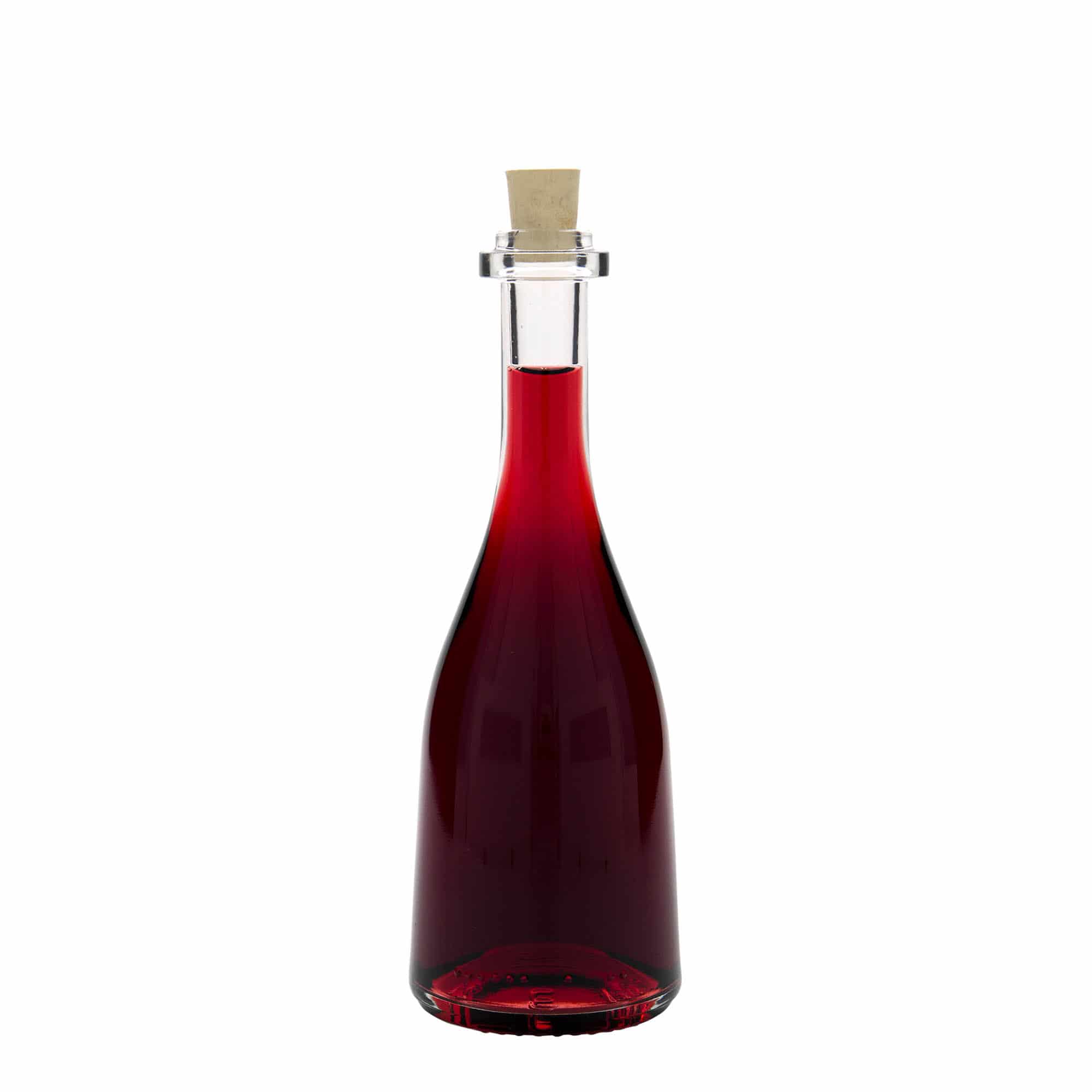 200 ml Bottiglia di vetro 'Rustica, imboccatura: fascetta