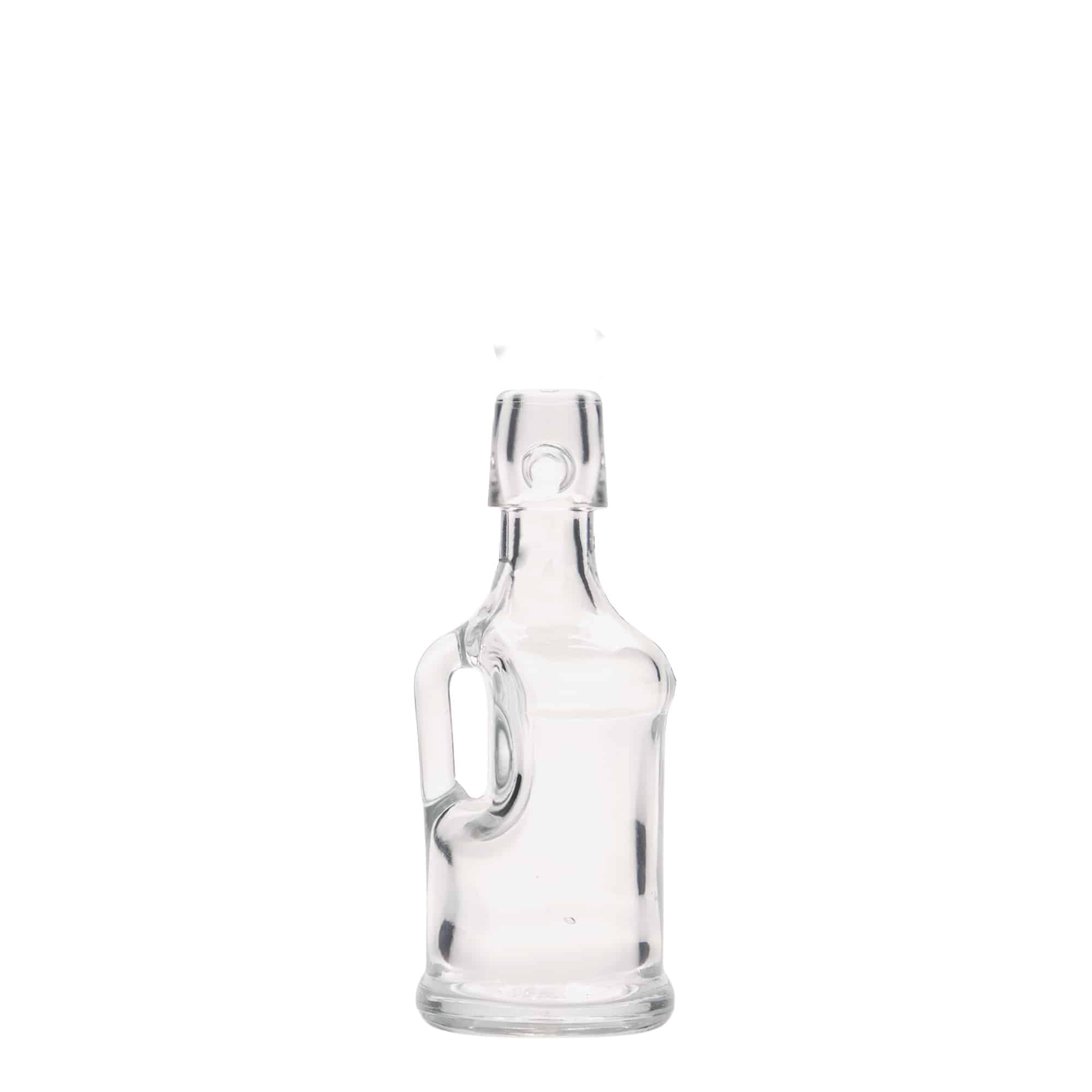 Bottiglia di vetro da 40 ml 'Classica', bocca: chiusura a gancio