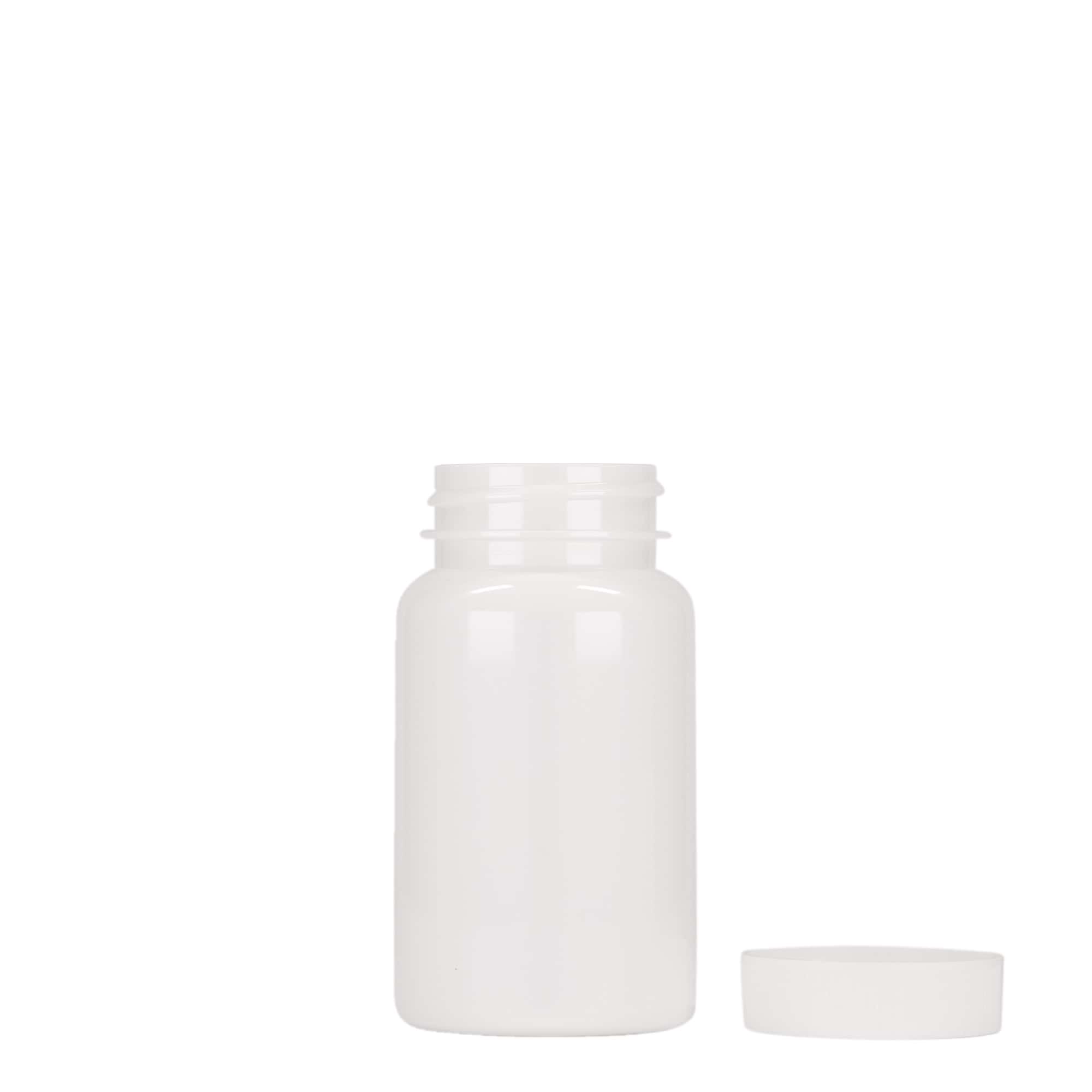 100 ml contenitore PET, plastica, bianco, bocca: 38/400 100 ml contenitore PET, plastica, bianco, bocca: 38/400