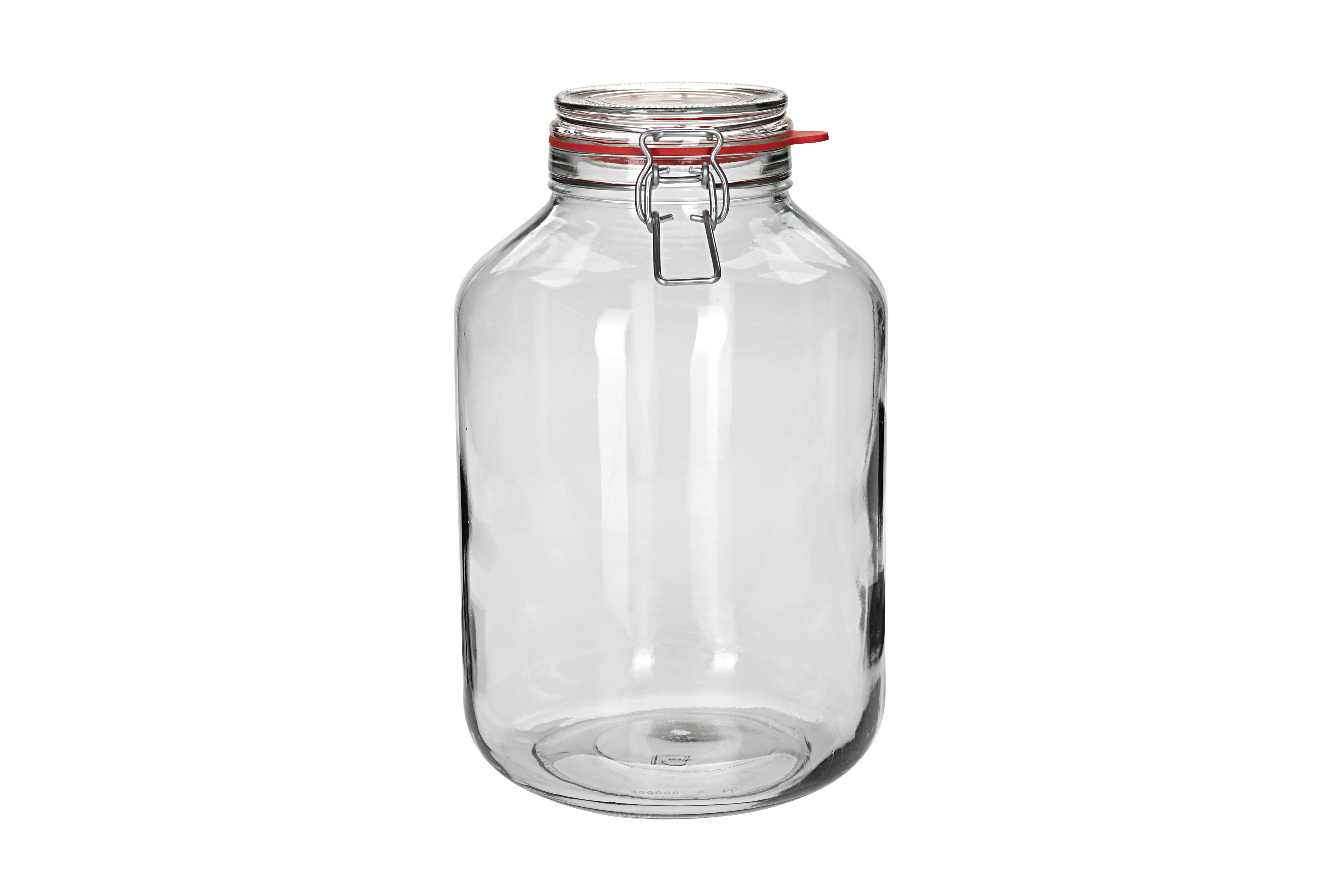 4.880 ml barattolo a chiusura con gancio metallico #, bocca: chiusura a gancio metallico