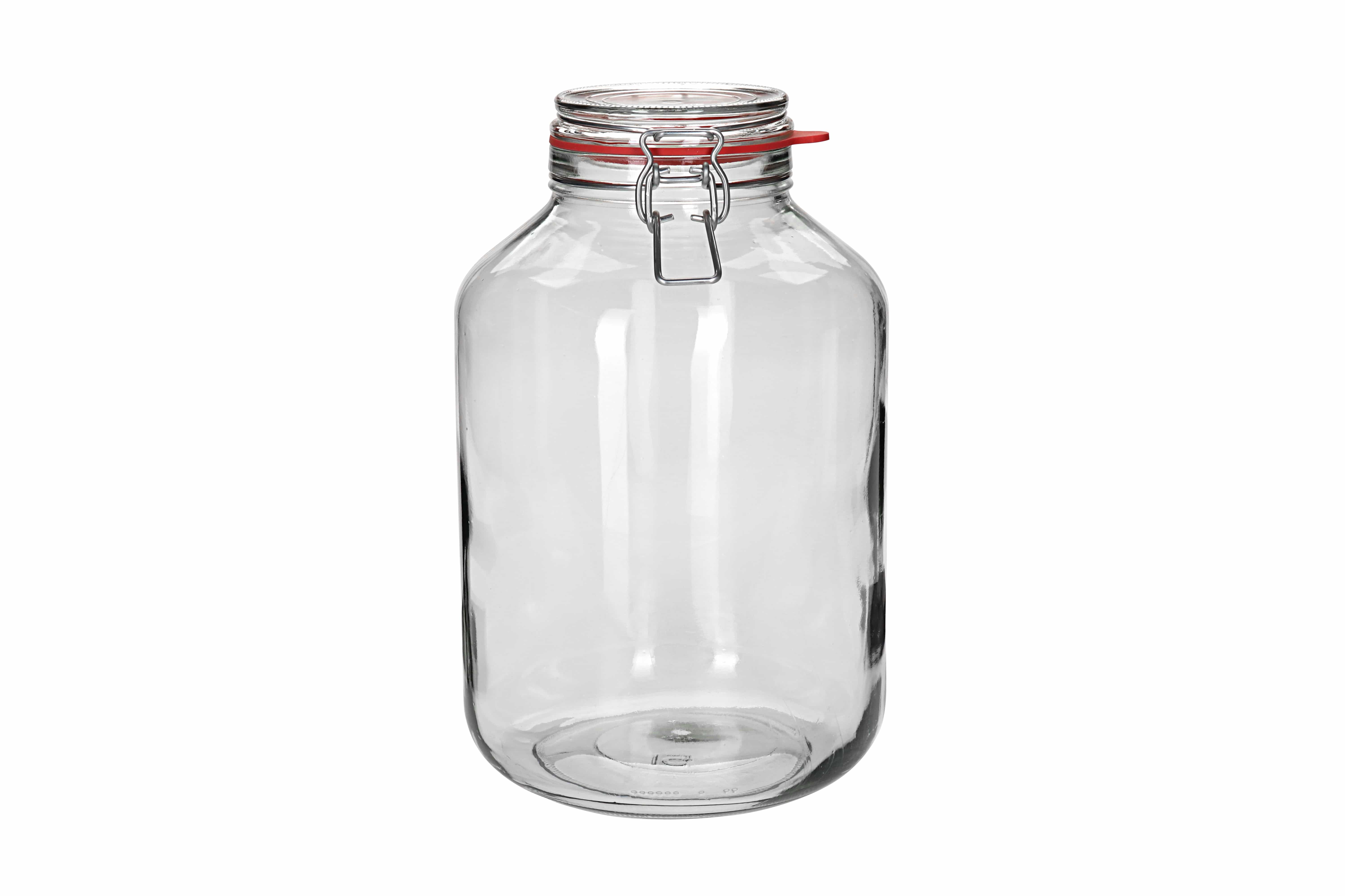 4.880 ml barattolo a chiusura con gancio metallico, bocca: chiusura a gancio metallico