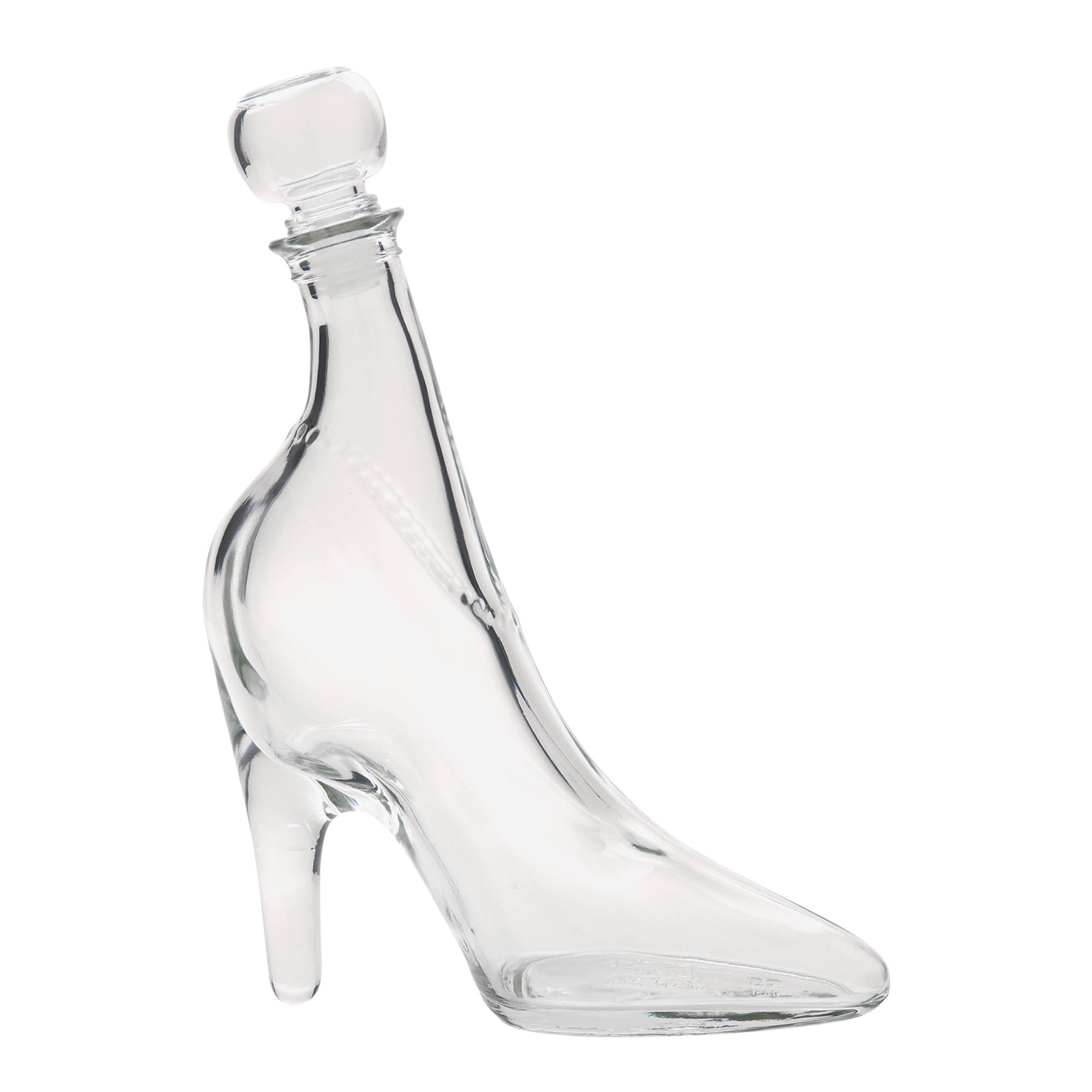 Bottiglia di vetro da 350 ml 'Scarpa Elegante', bocca: sughero Bottiglia di vetro da 350 ml 'Scarpa Elegante', bocca: sughero