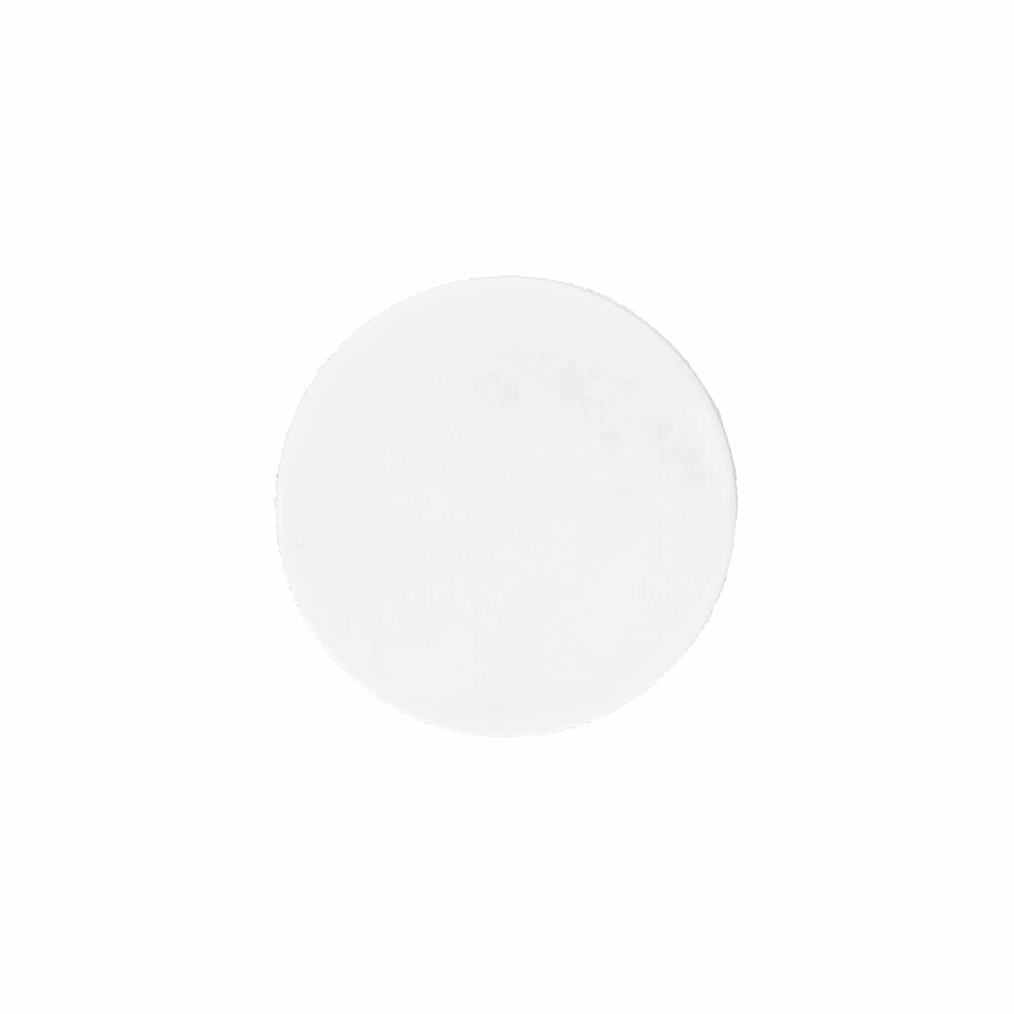 Tappo a vite, plastica PP, bianco, per imboccatura: GPI 45/400