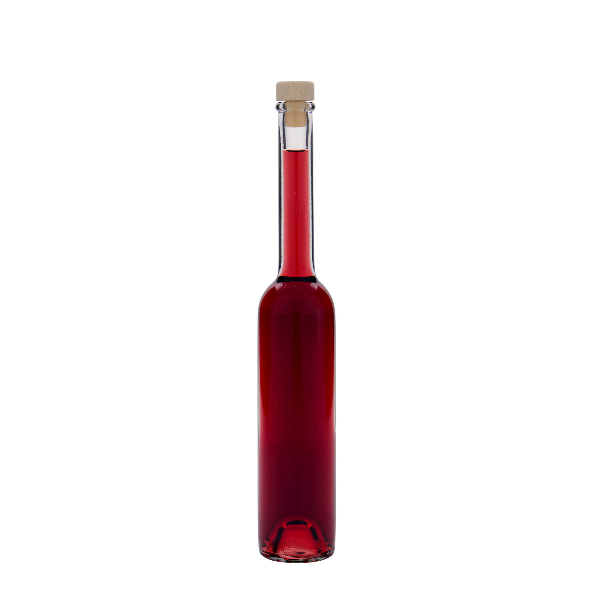 Bottiglia di vetro da 100 ml 'Platina', bocca: sughero Bottiglia di vetro da 100 ml 'Platina', bocca: sughero