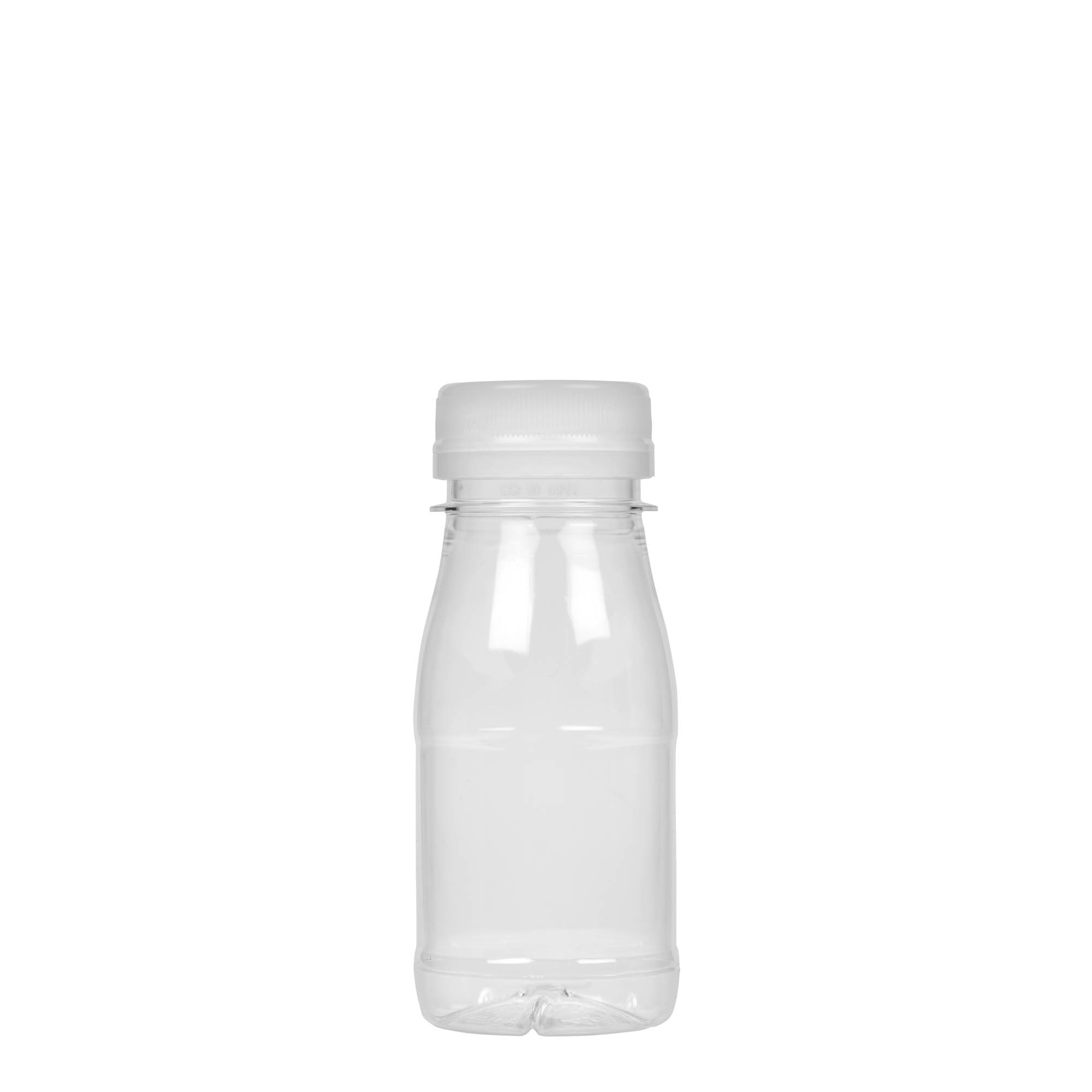 Bottiglia in PET da 150 ml 'Milk and Juice', plastica, bocca: 38 mm