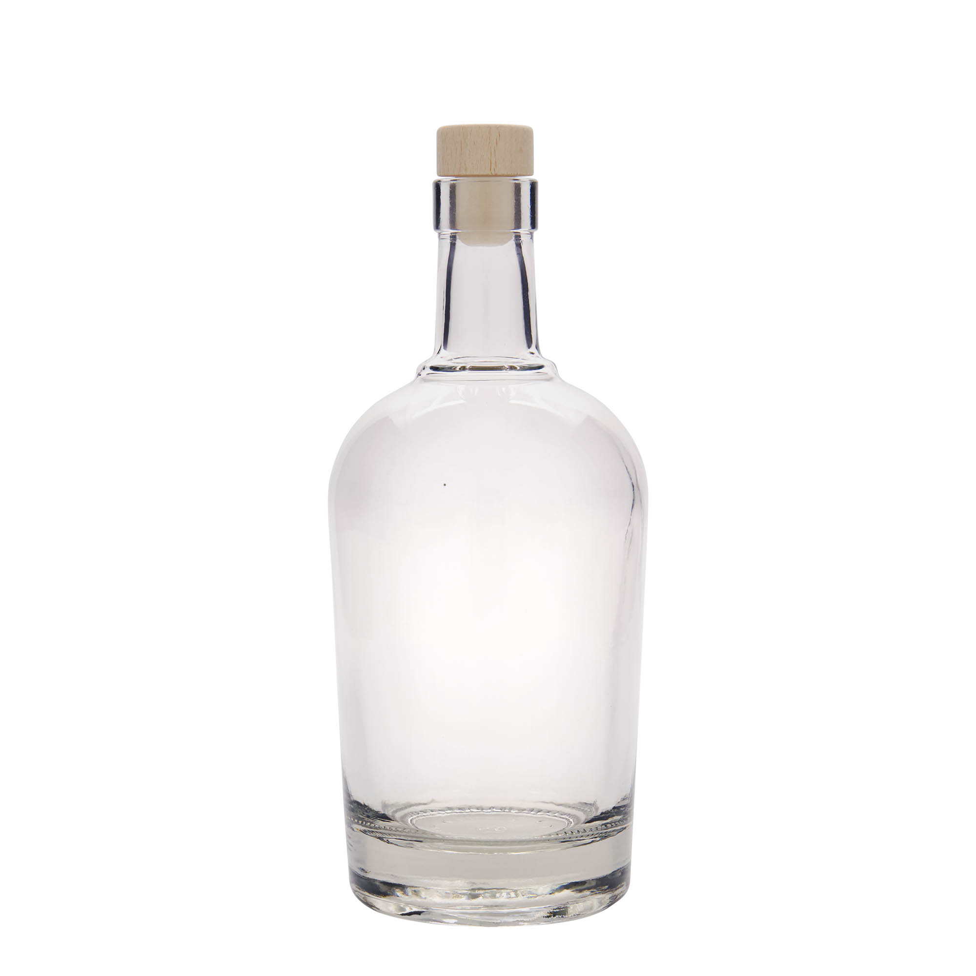 Bottiglia di vetro da 700 ml 'Amarillo', bocca: tappo di sughero Bottiglia di vetro da 700 ml 'Amarillo', bocca: tappo di sughero