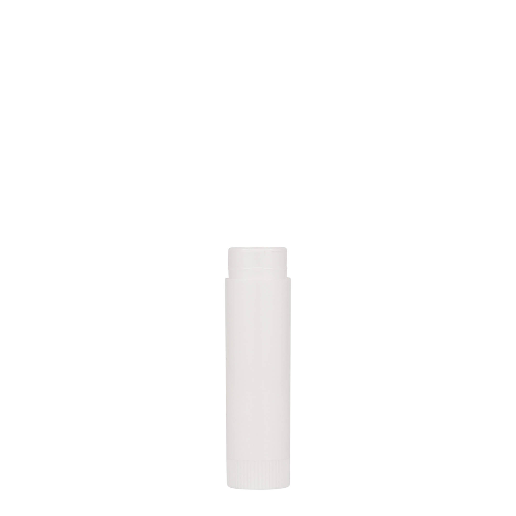 6 ml astuccio per rossetto, plastica PP, bianco