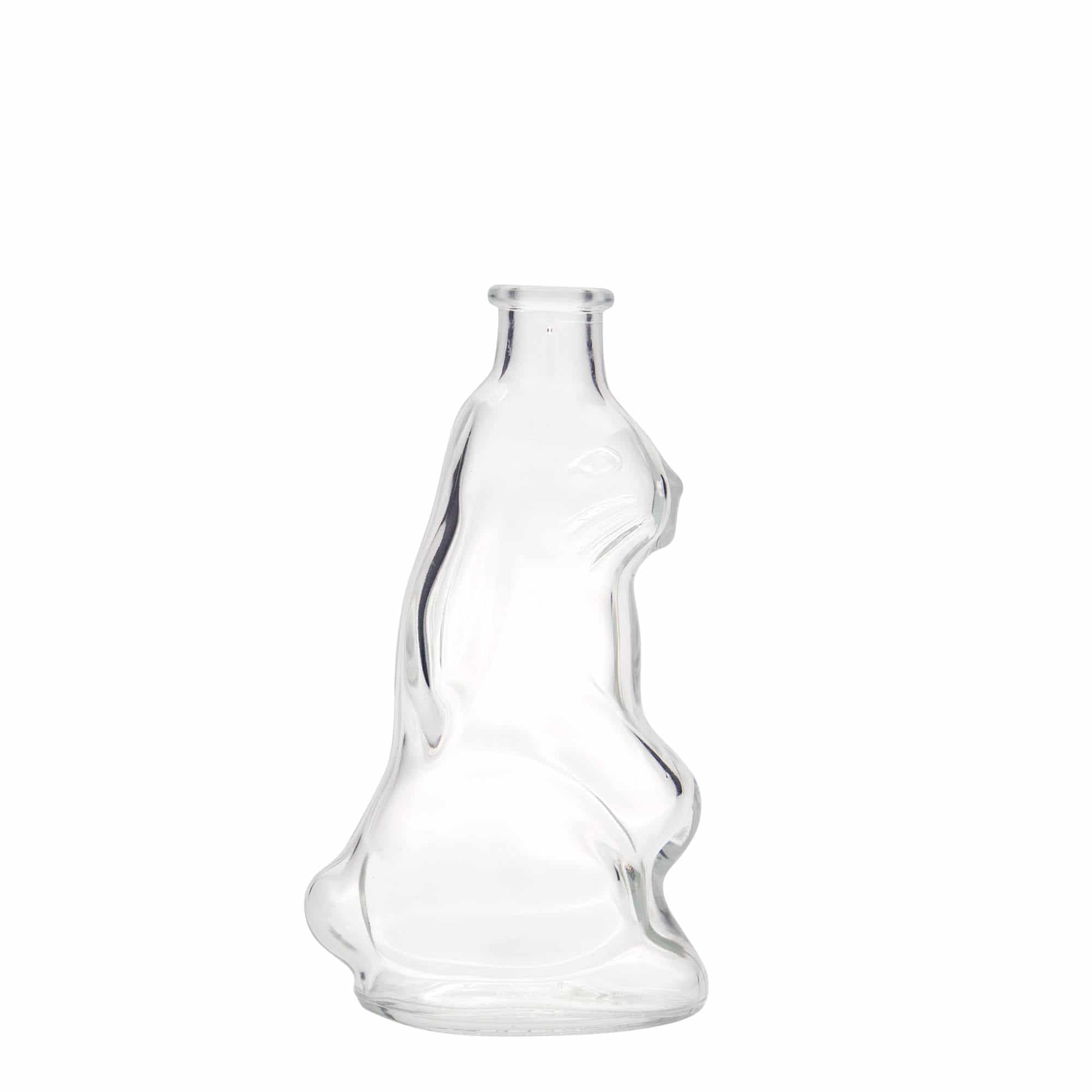 200 ml Bottiglia di vetro 'Coniglietto', imboccatura: fascetta 200 ml Bottiglia di vetro 'Coniglietto', imboccatura: fascetta