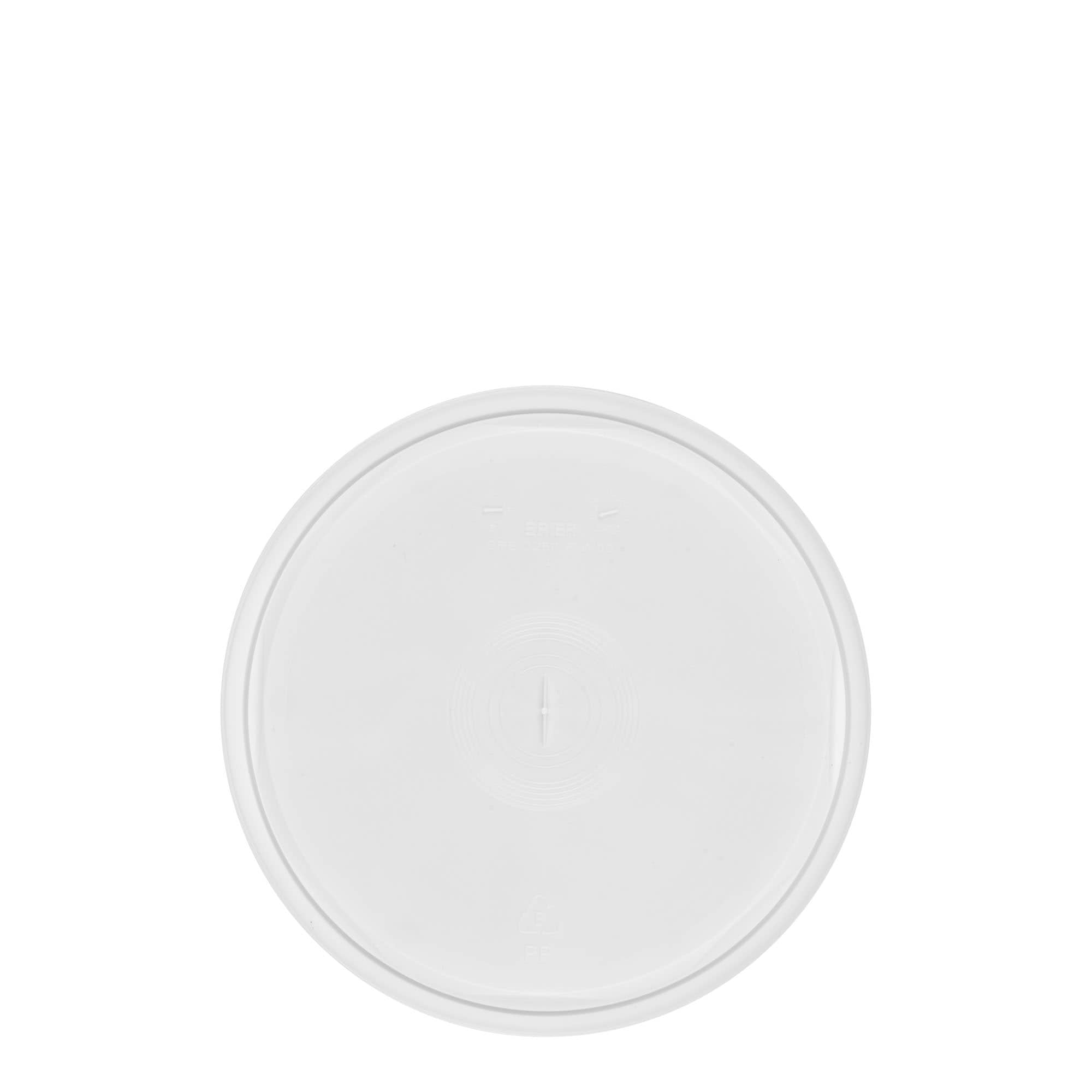 Coperchio per secchio da 2,5 l, plastica PP, bianco
