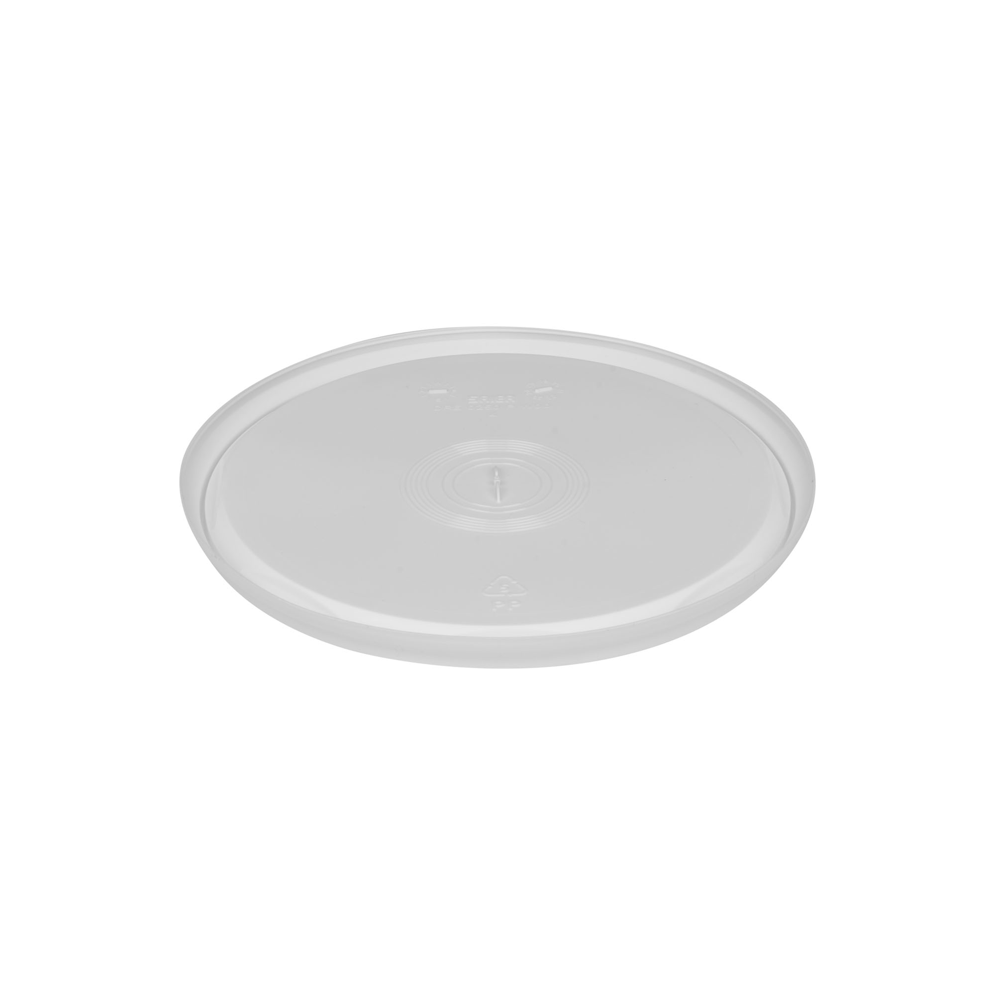 Coperchio per secchio da 2,5 l, plastica PP, bianco