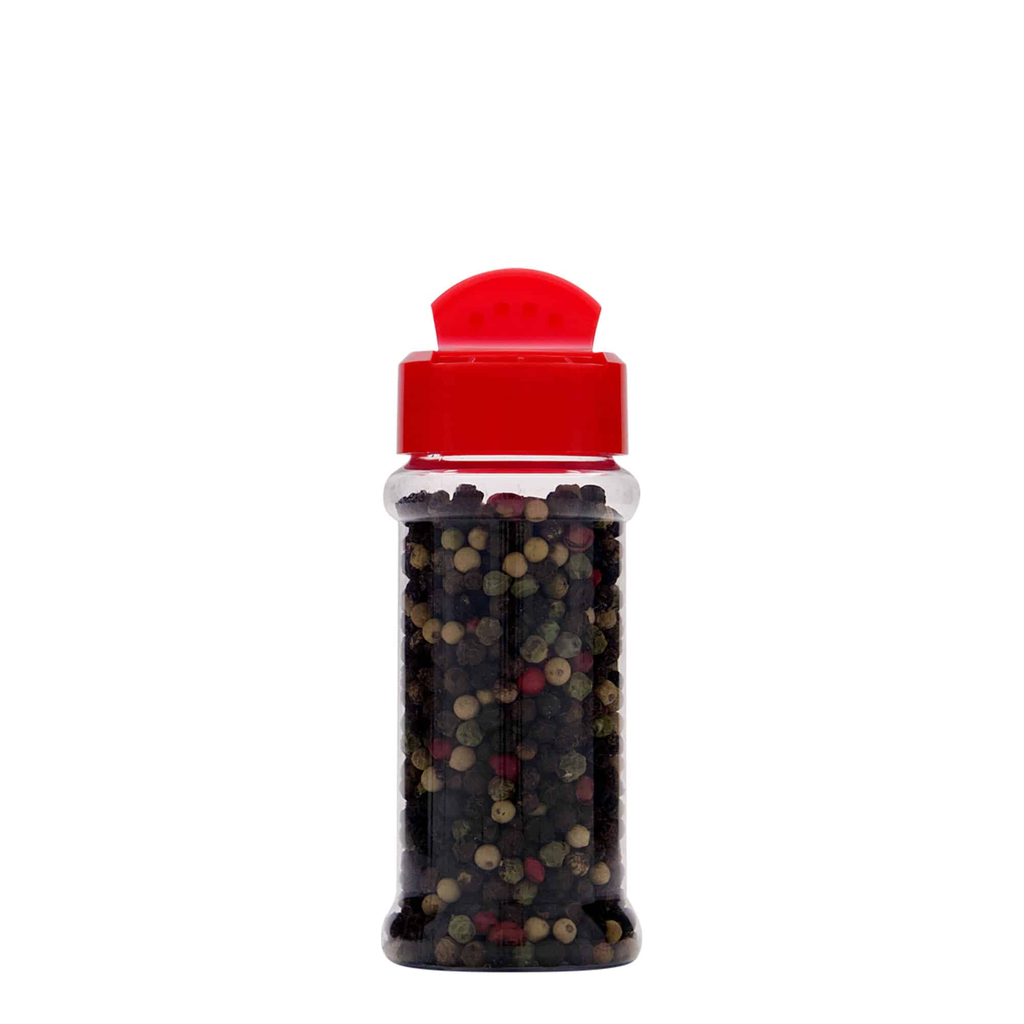 100 ml Barattolo PET portaspezie, plastica PP, imboccatura: 38/400