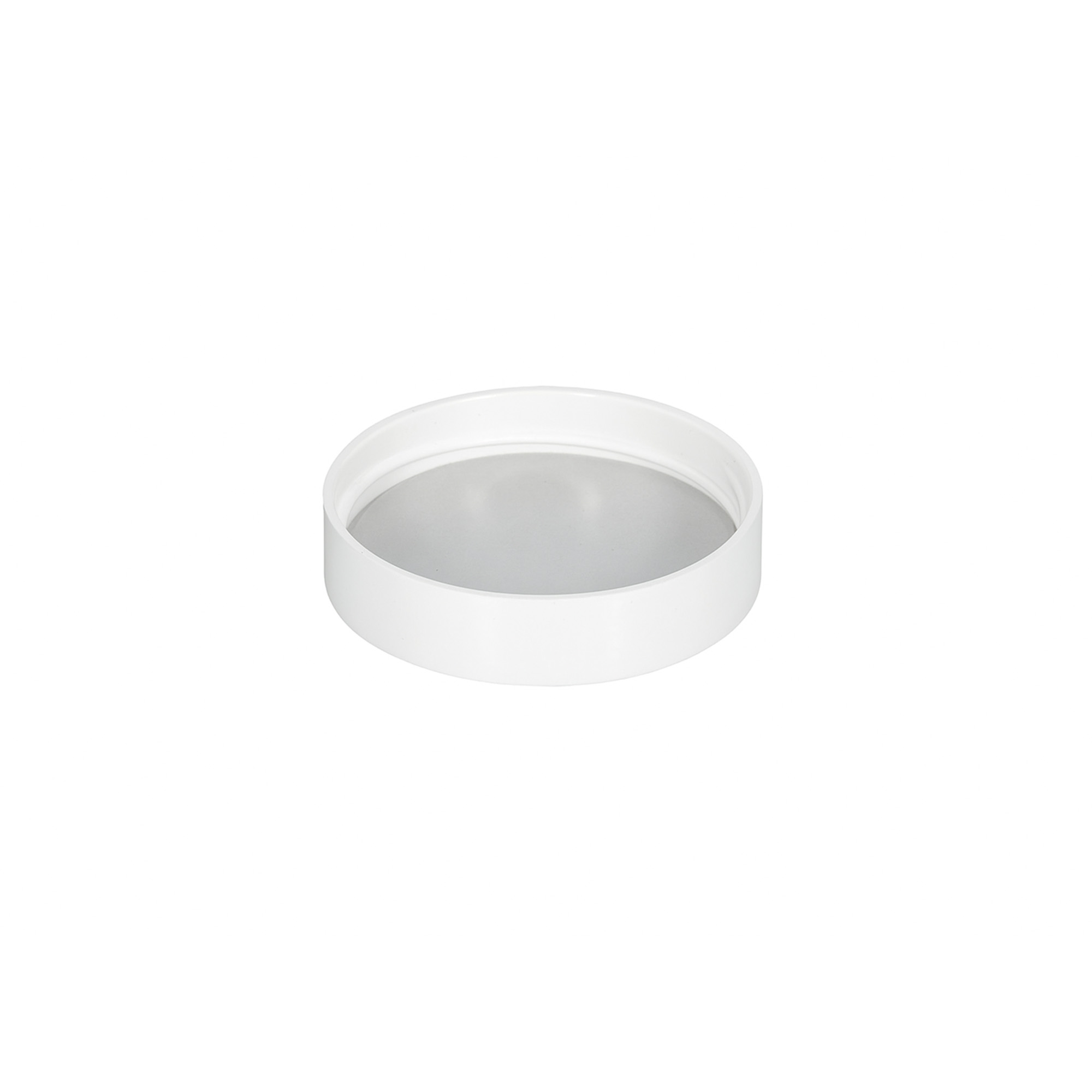 Tappo a vite per 60 ml 'Brown Line', PP, bianco Tappo a vite per 60 ml 'Brown Line', PP, bianco