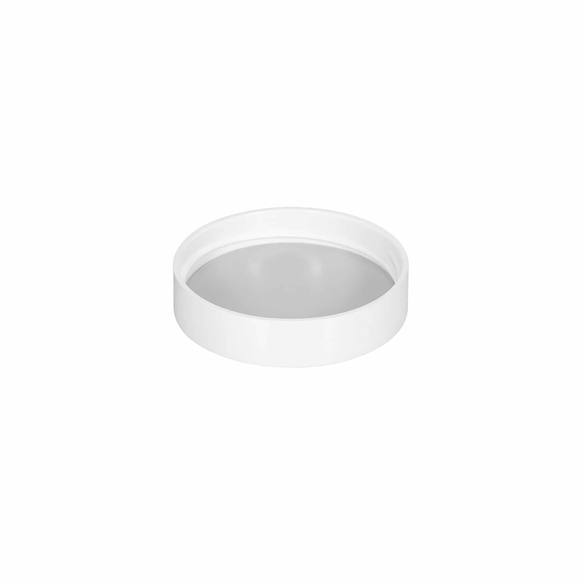 Tappo a vite per 60 ml 'Brown Line', PP, bianco
