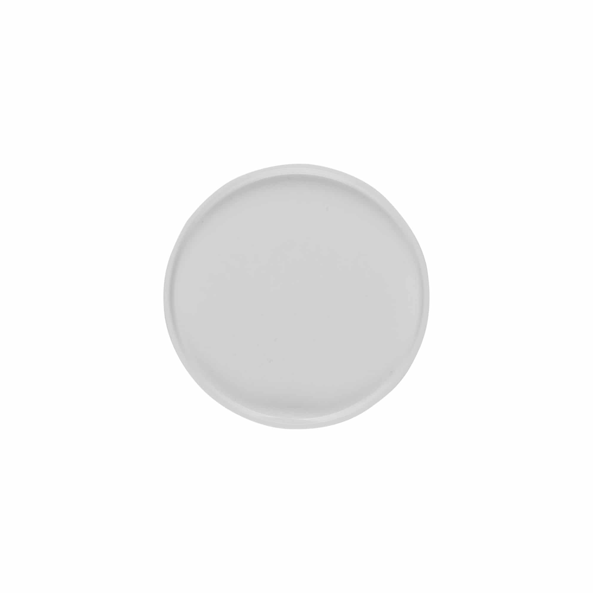 Disco copri per 250 ml 'Magic', plastica PP, bianco