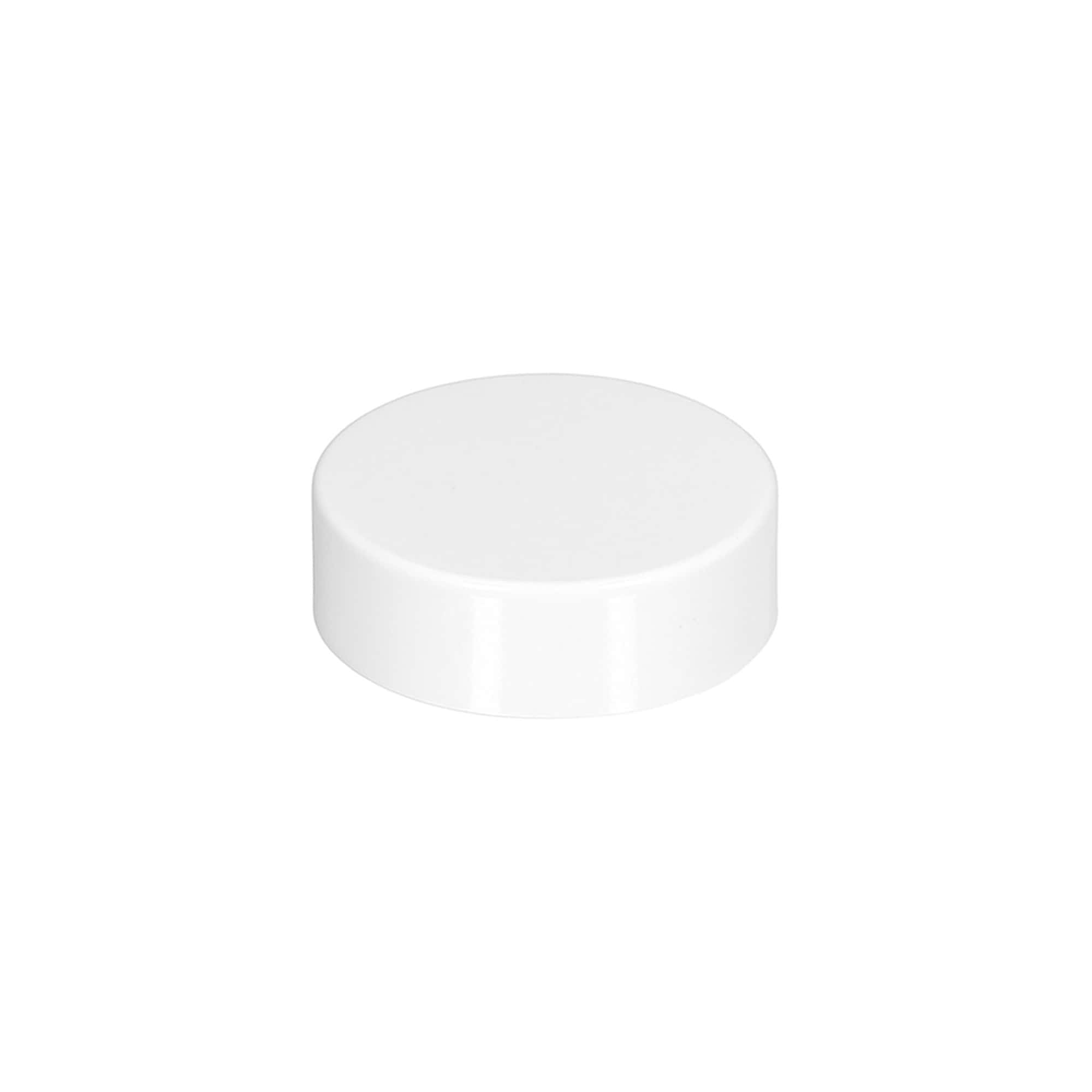 Tappo a vite per 30 ml 'Brown Line', PP, bianco