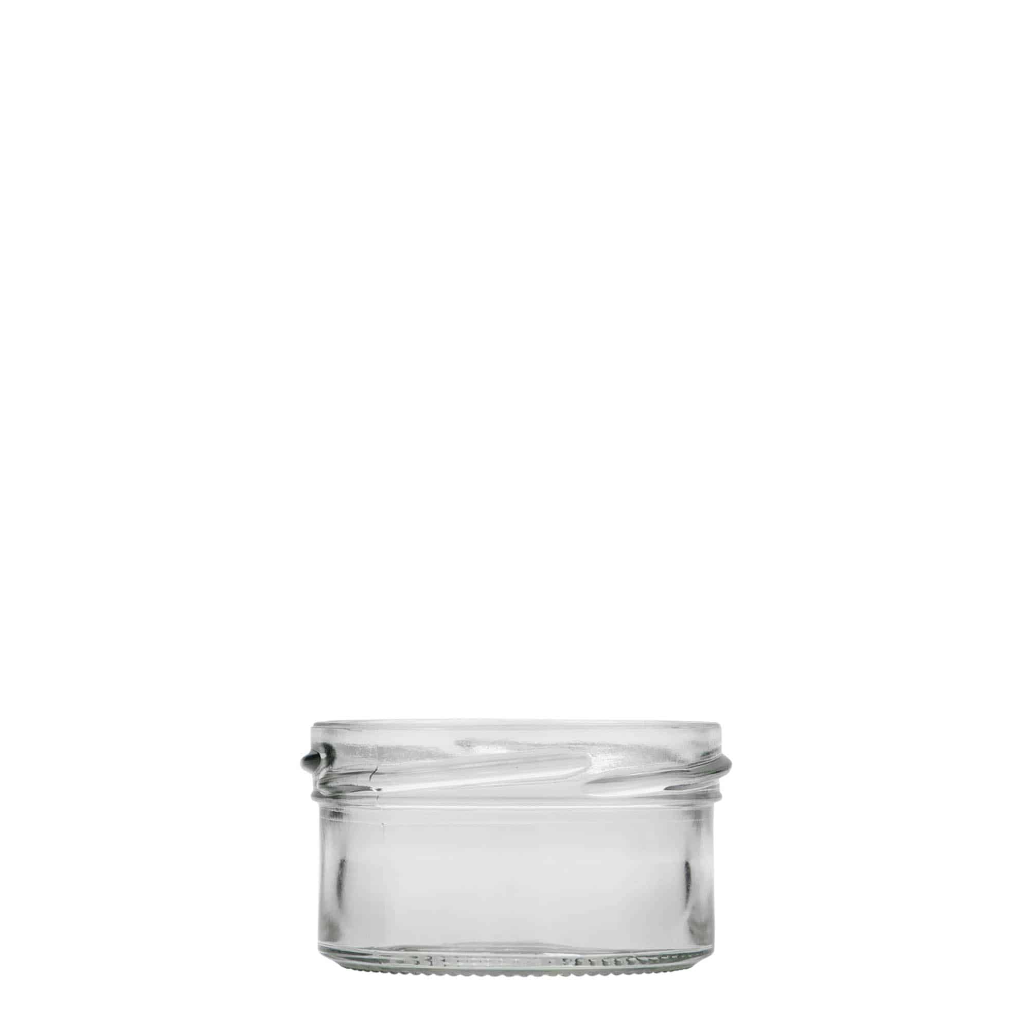 Barattolo a caduta piatto da 70 ml, bocca: Twist-Off (TO 66)