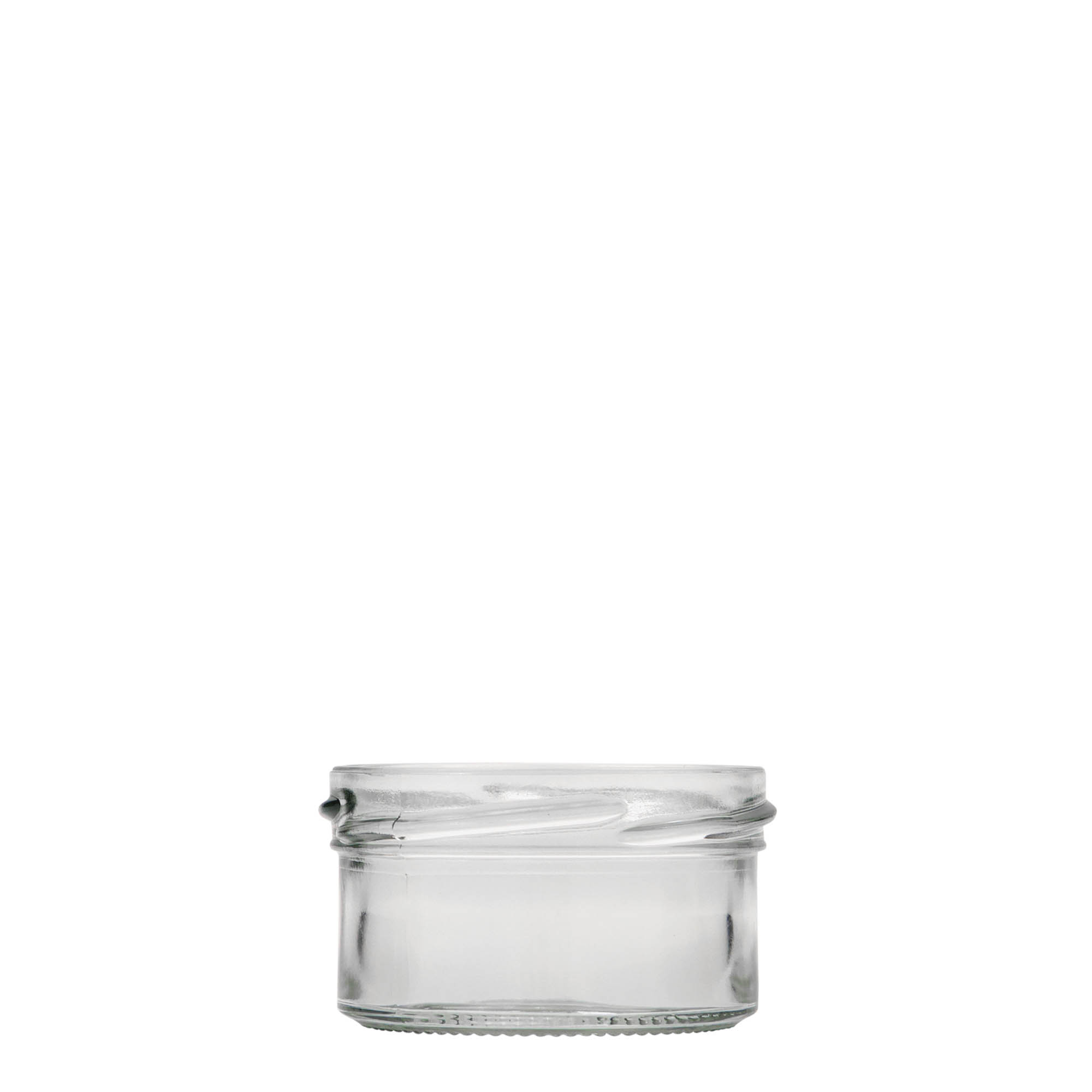 Barattolo a caduta piatto da 70 ml, bocca: Twist-Off (TO 66)