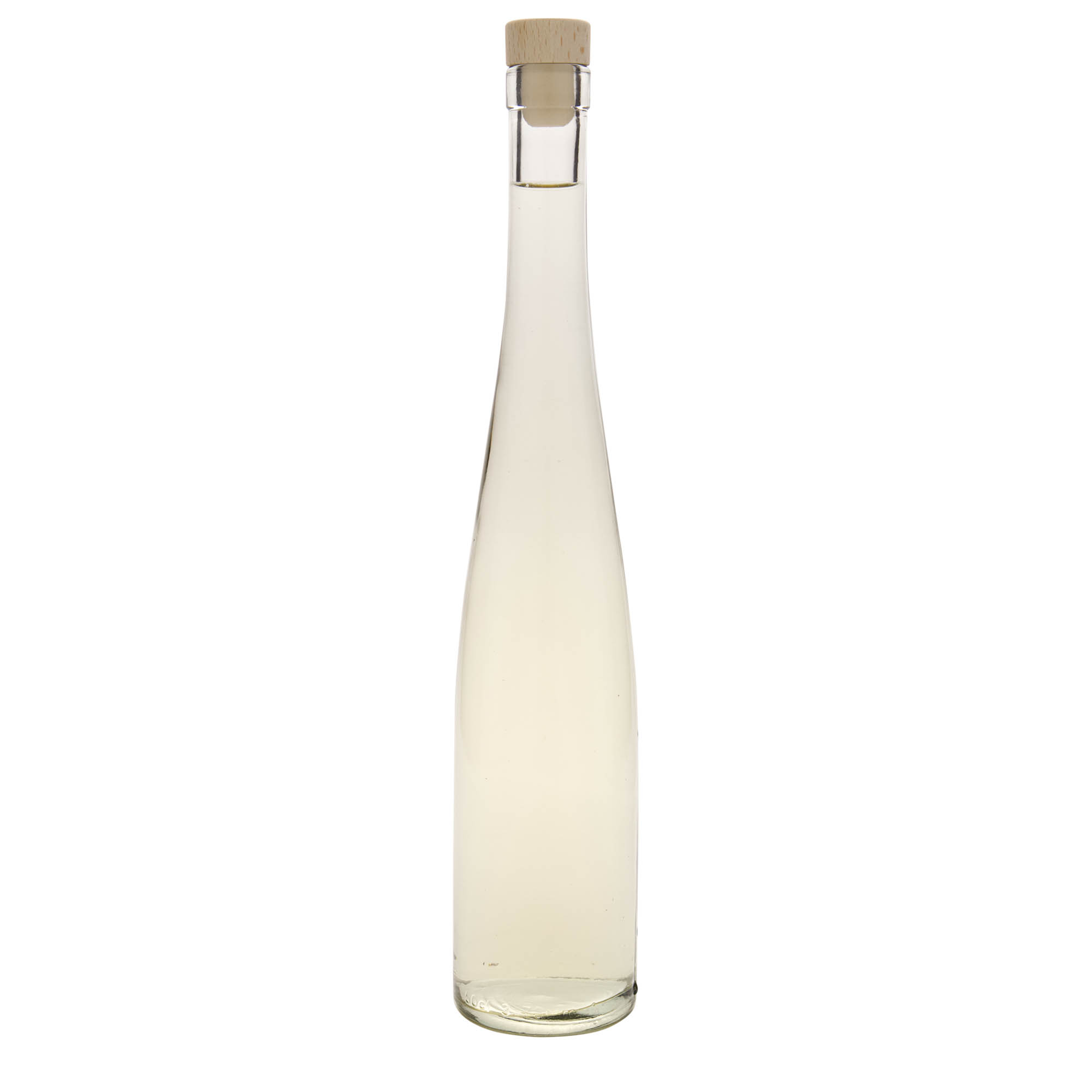 Bottiglia di vetro da 500 ml 'Weinschlegel', bocca: sughero