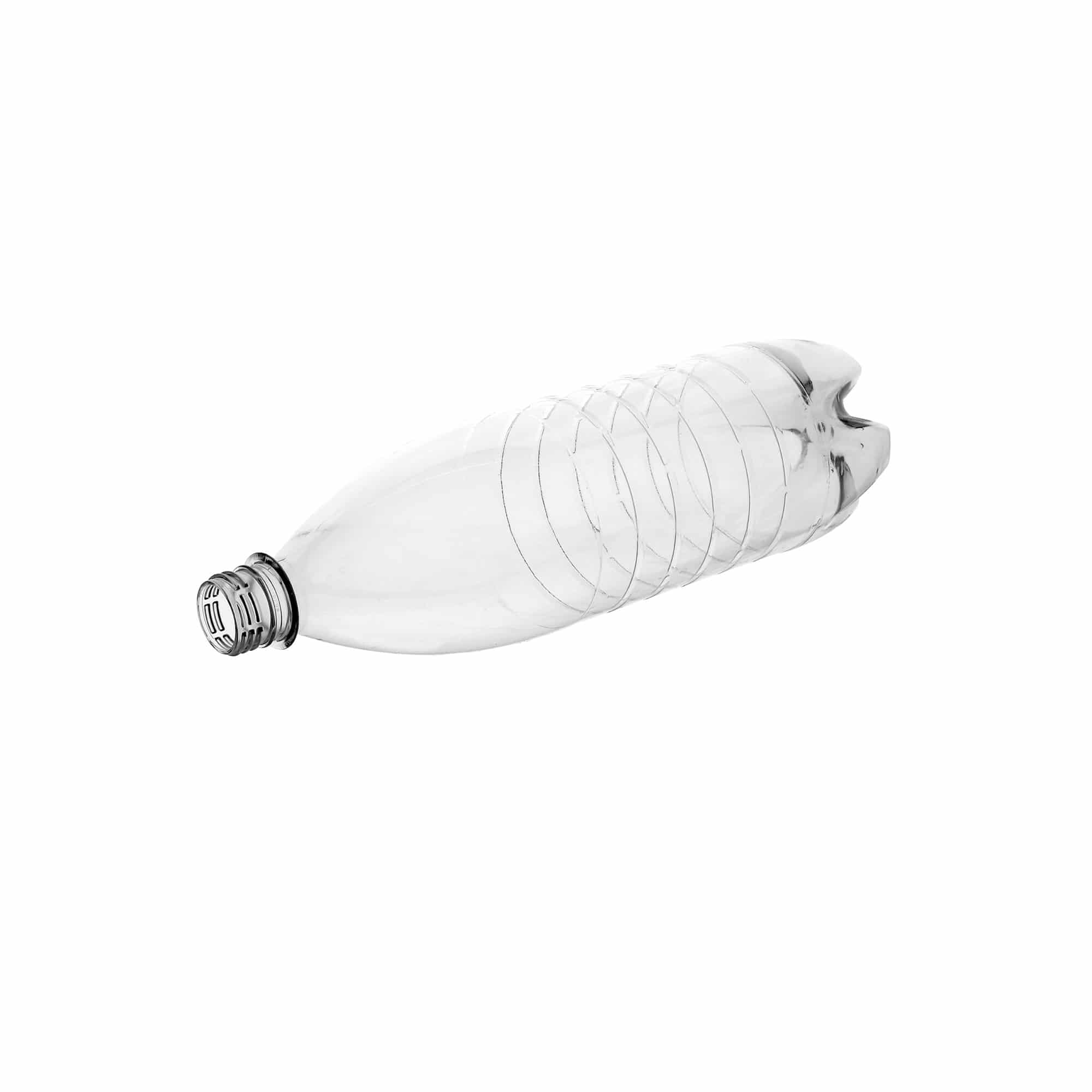 Bottiglia PET universale 1000 ml, plastica, bocca: PCO28 Bottiglia PET universale 1000 ml, plastica, bocca: PCO28