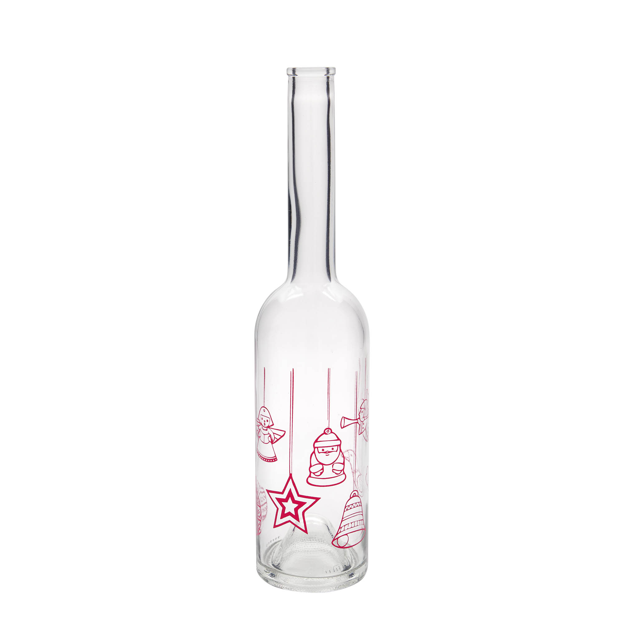 Bottiglia di vetro da 500 ml 'Opera', motivo: stelle, apertura: sughero Bottiglia di vetro da 500 ml 'Opera', motivo: stelle, apertura: sughero