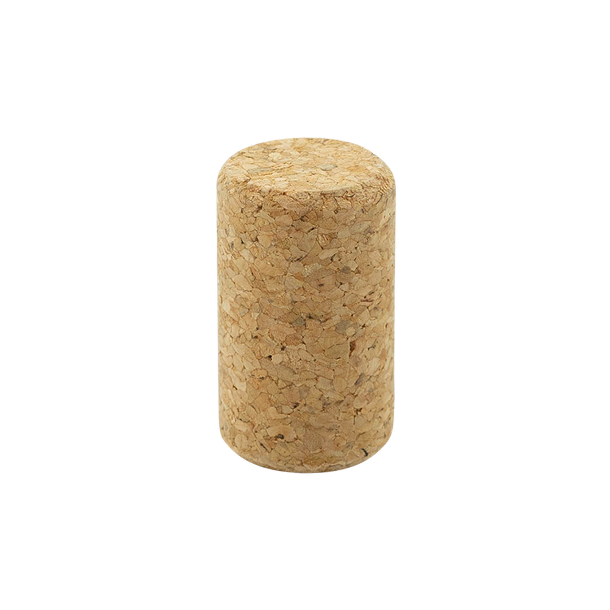 Tappi di sughero per vino 22,5 mm, sughero pressato, beige, per bocca: sughero