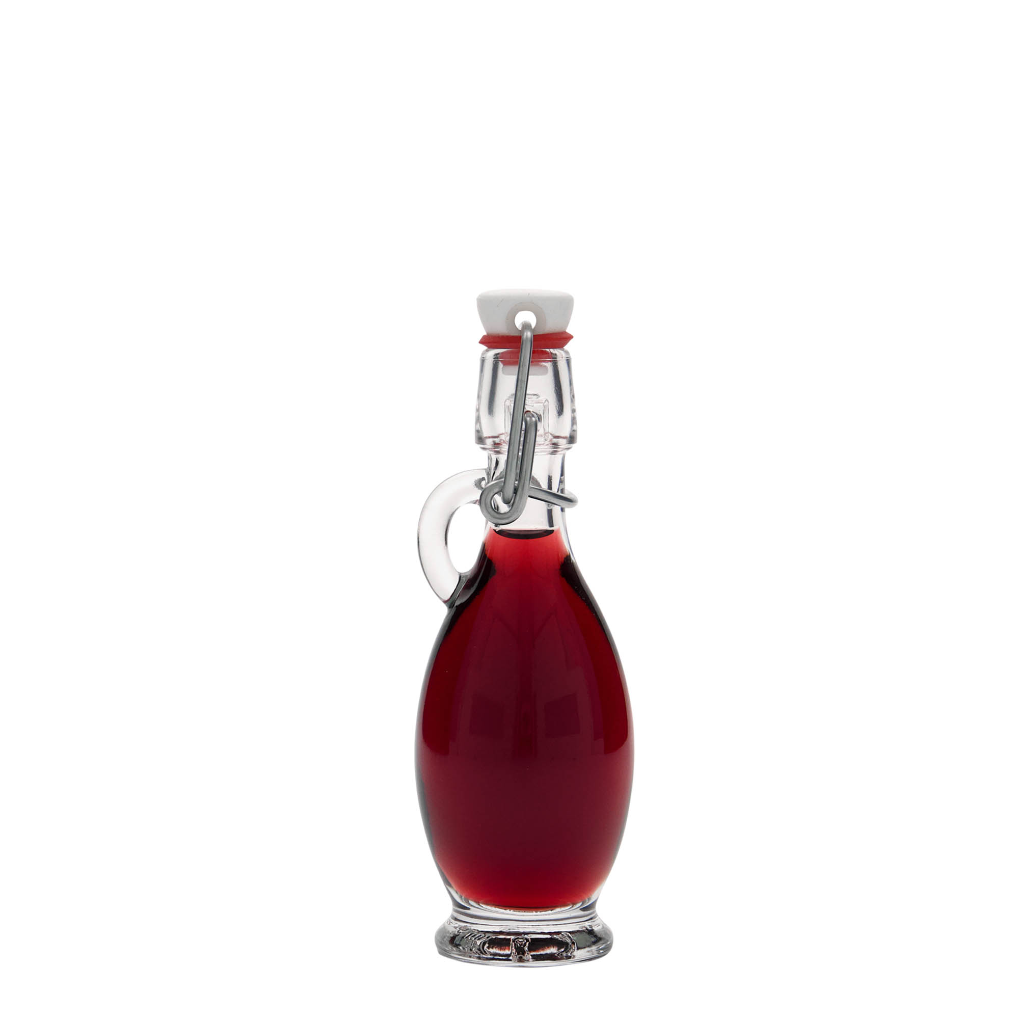 Bottiglia di vetro da 40 ml 'Egizia', bocca: chiusura a leva Bottiglia di vetro da 40 ml 'Egizia', bocca: chiusura a leva