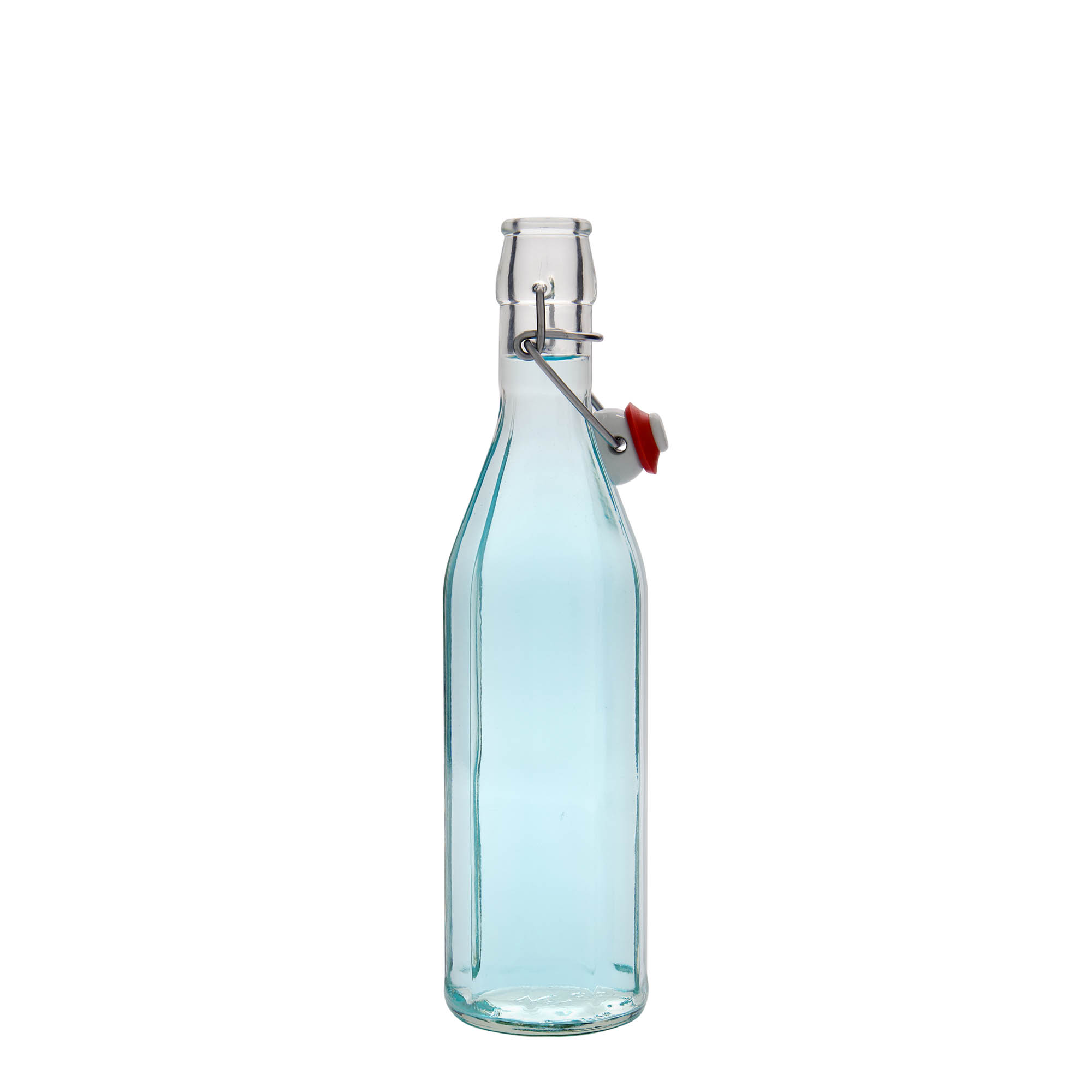 500 ml Bottiglia sfaccettata 'Bravo', vetro, imboccatura: tappo meccanico
