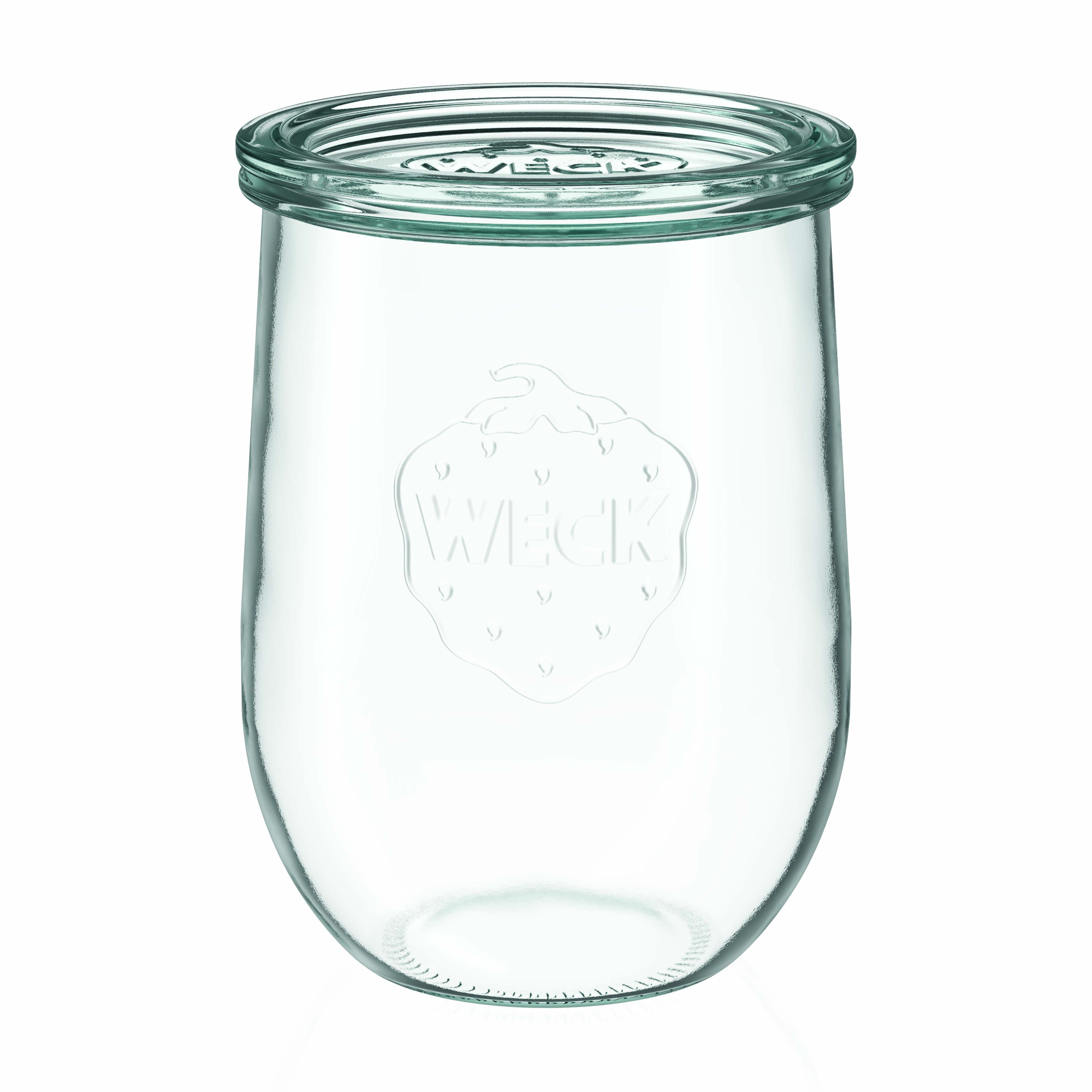 1.050 ml Vaso WECK a tulipano #, bocca: bordo tondo