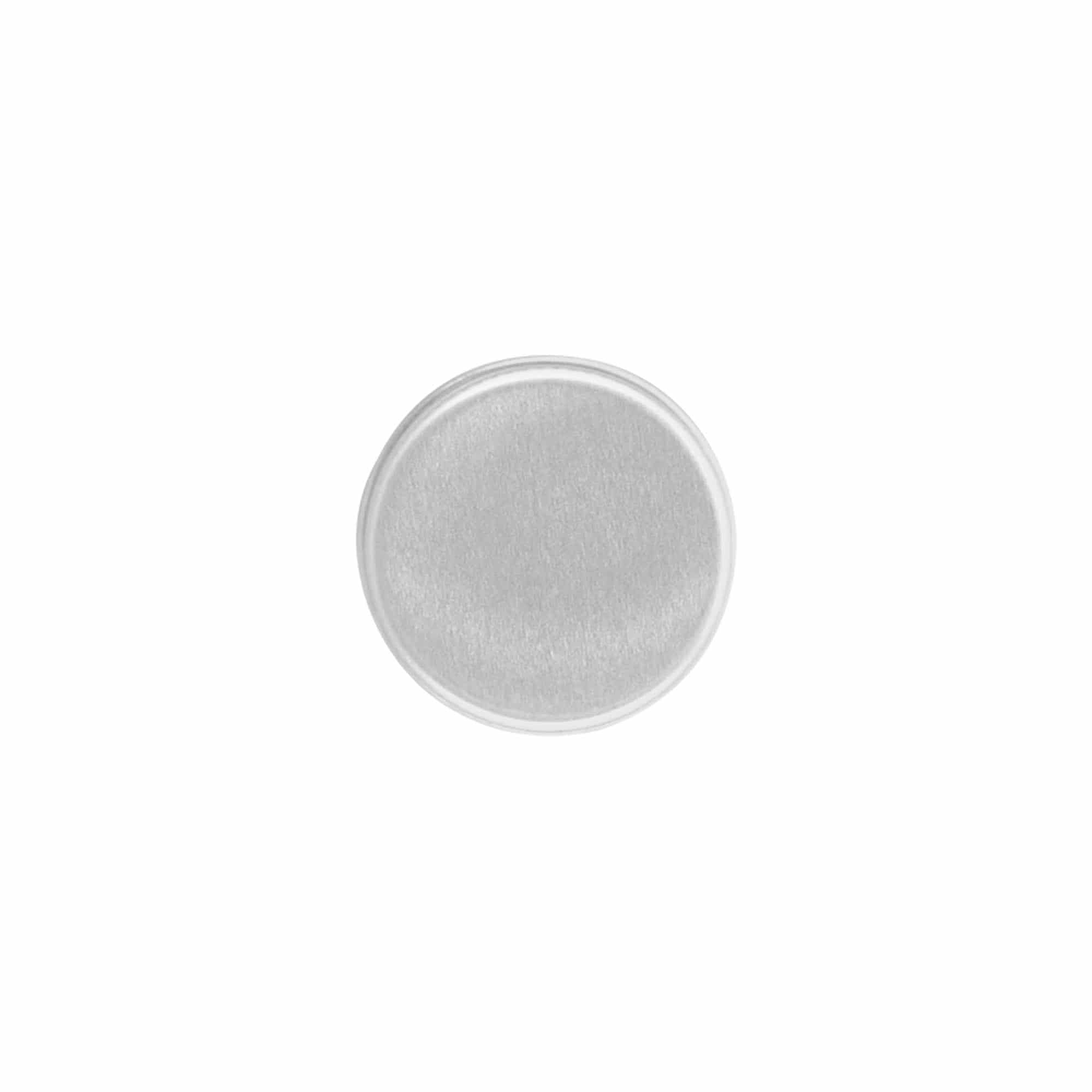 Tappo a vite, metallo, argento, per imboccatura: GPI 28/410