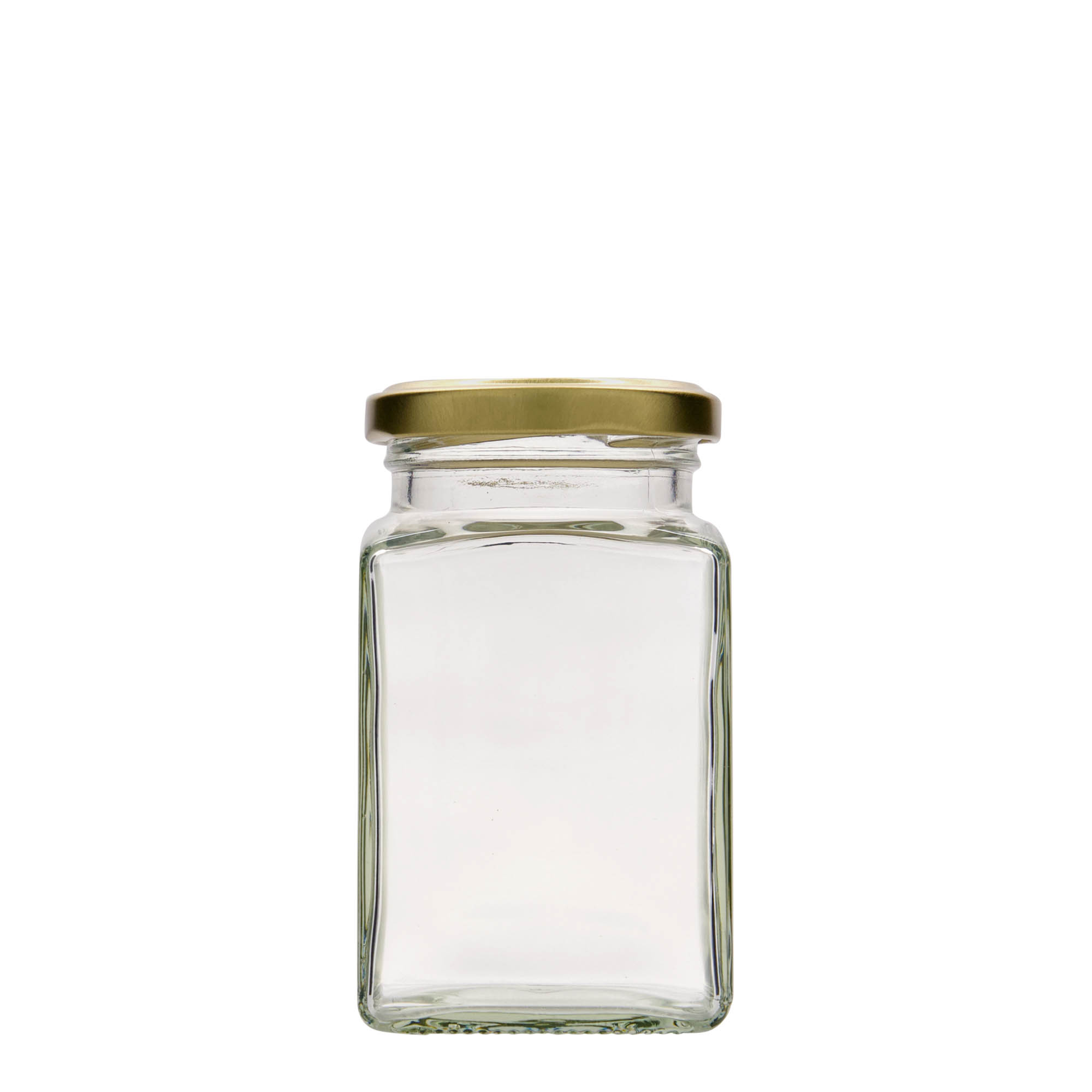 260 ml barattolo quadrato, bocca: twist-off (TO 58)
