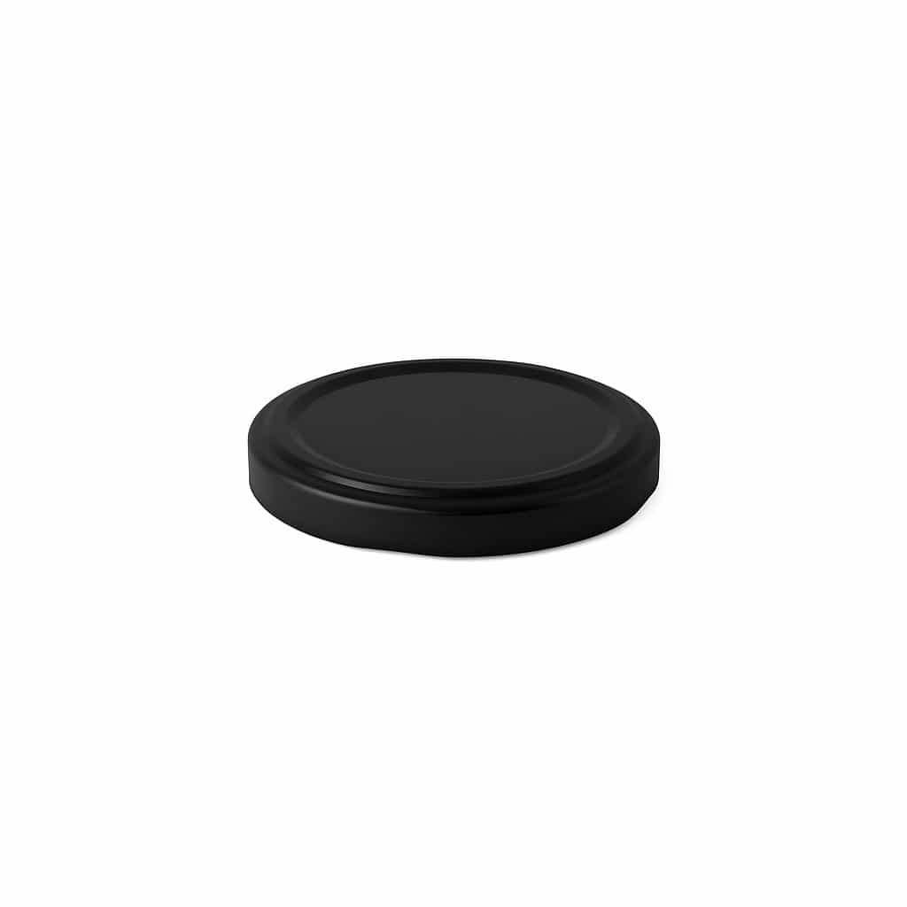 Tappo Twist-Off, banda stagnata, nero, per imboccatura: TO 53