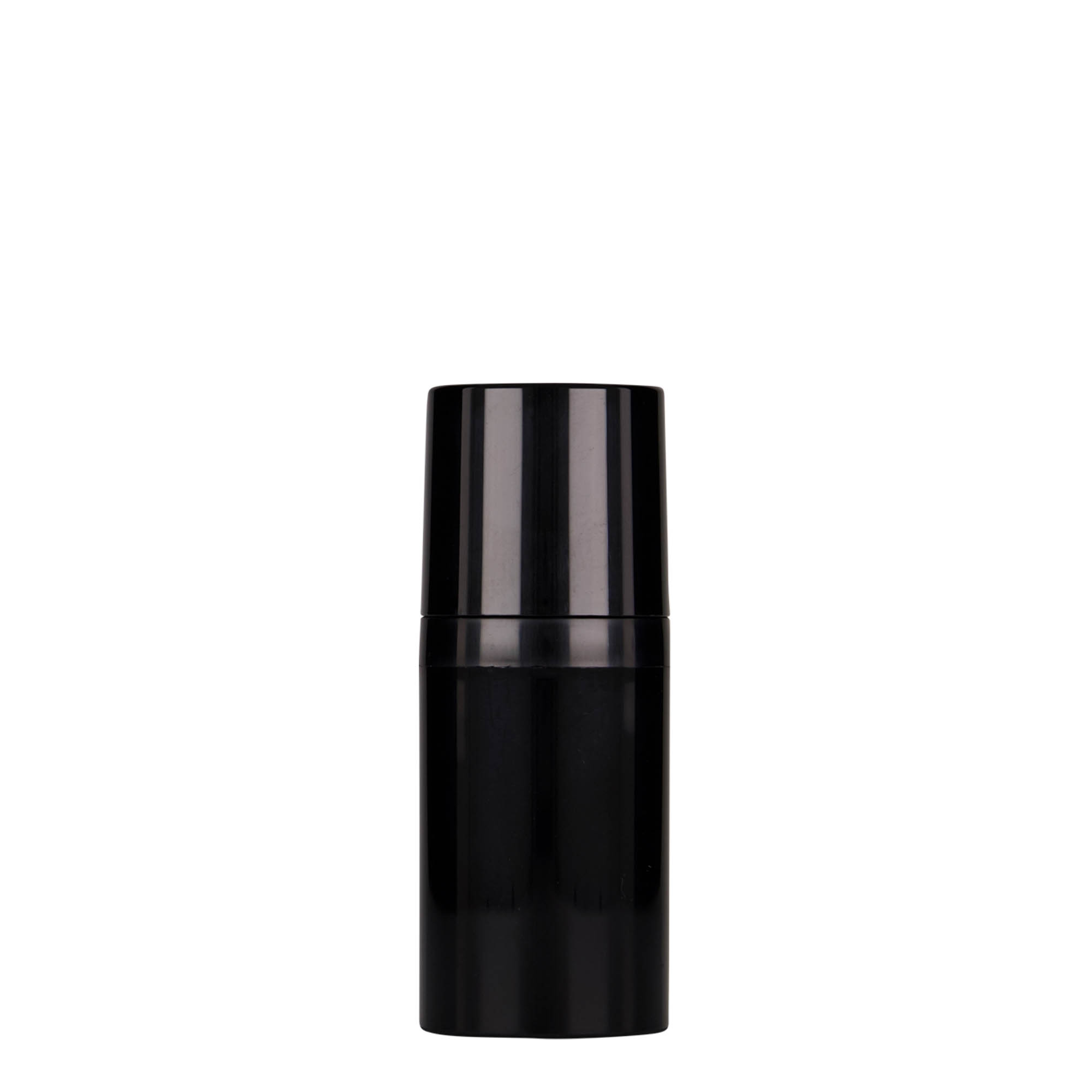 Distributore Airless 30 ml 'Mezzo', plastica PP, nero
