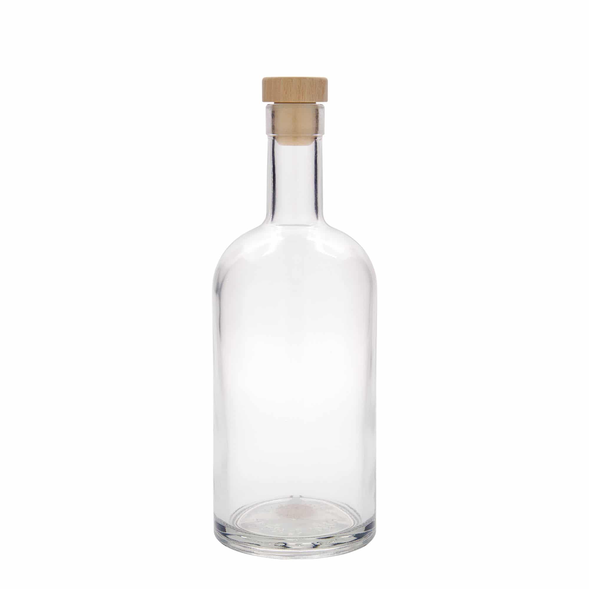 700 ml Bottiglia di vetro 'Franco', imboccatura: fascetta