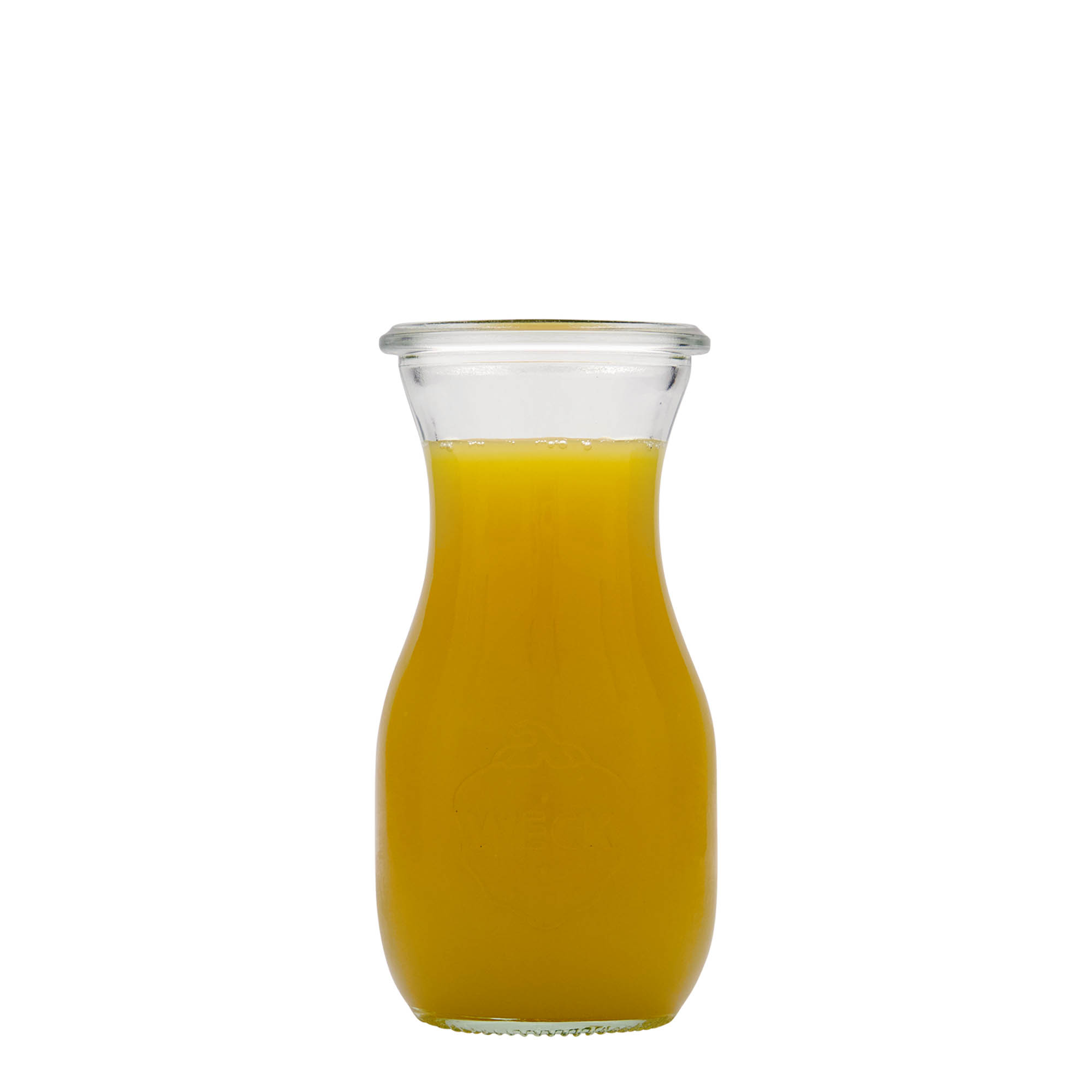 250 ml bottiglia per succo WECK, bocca: bordo tondo