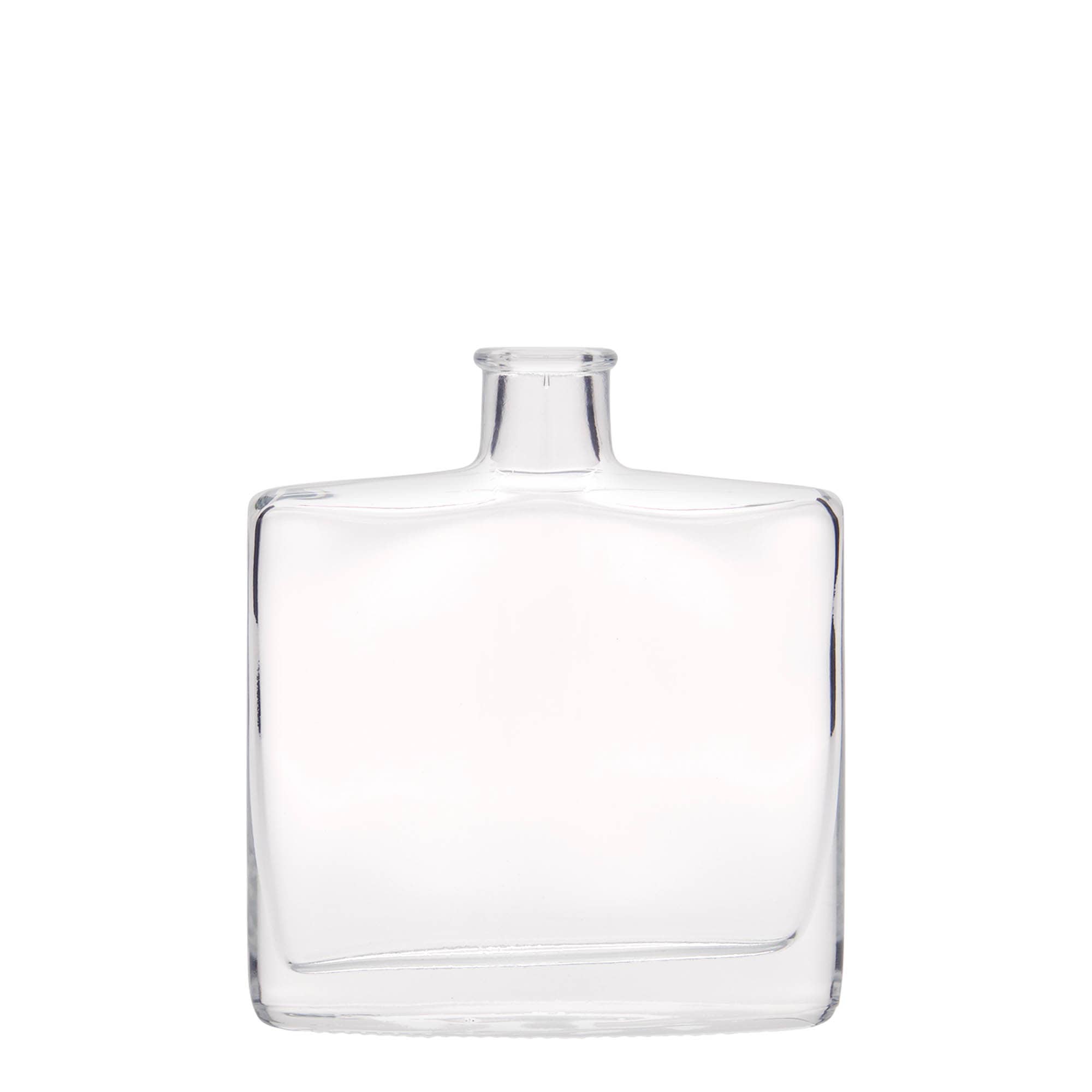 200 ml Bottiglia di vetro 'Zorbas', ovale, imboccatura: fascetta 200 ml Bottiglia di vetro 'Zorbas', ovale, imboccatura: fascetta