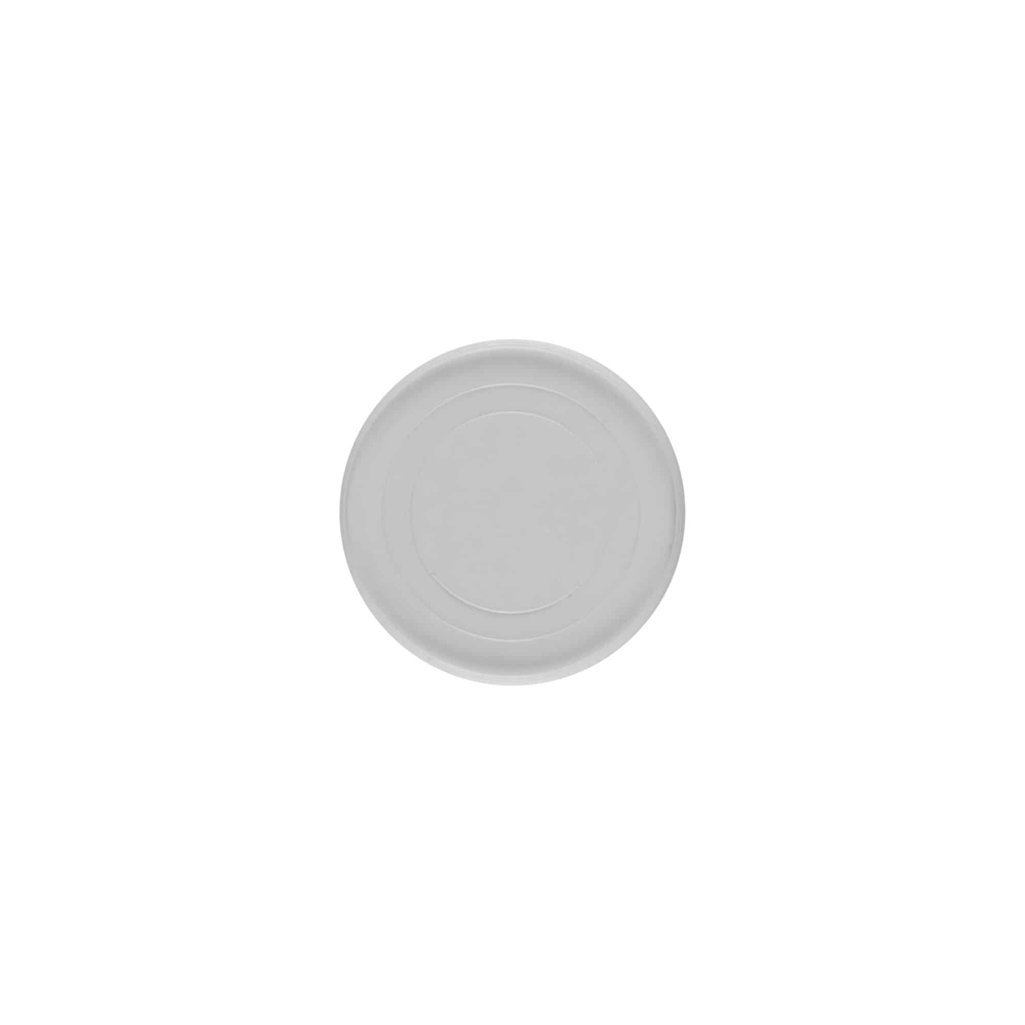 Disco di copertura per 5 ml 'Bianca', plastica PP, bianco