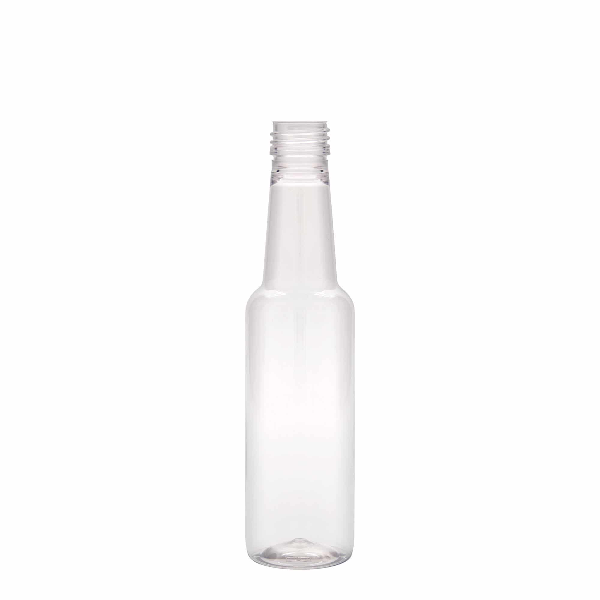 Bottiglia PET da 250 ml 'Vino', plastica, bocca: PP 28