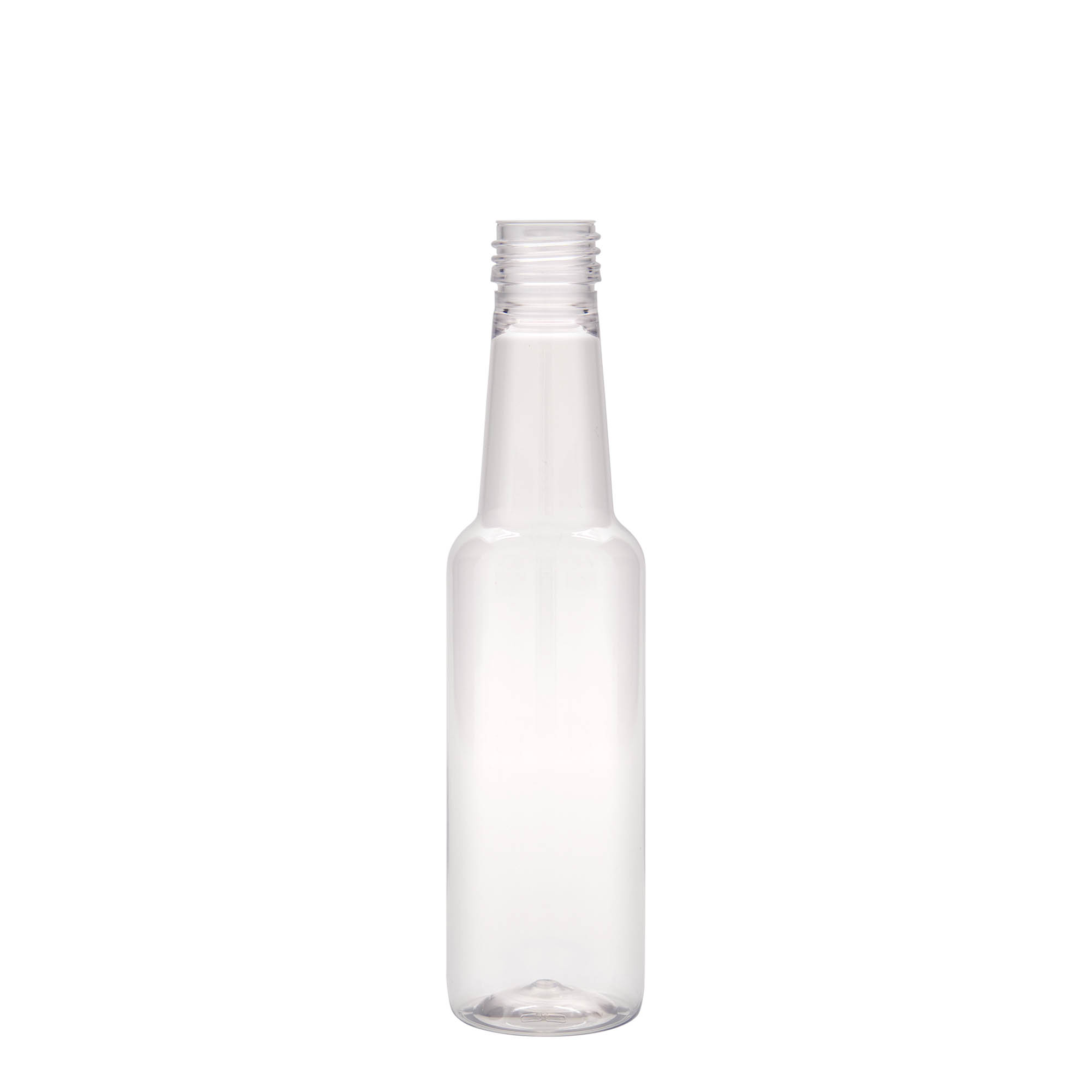 Bottiglia PET da 250 ml 'Vino', plastica, bocca: PP 28 Bottiglia PET da 250 ml 'Vino', plastica, bocca: PP 28