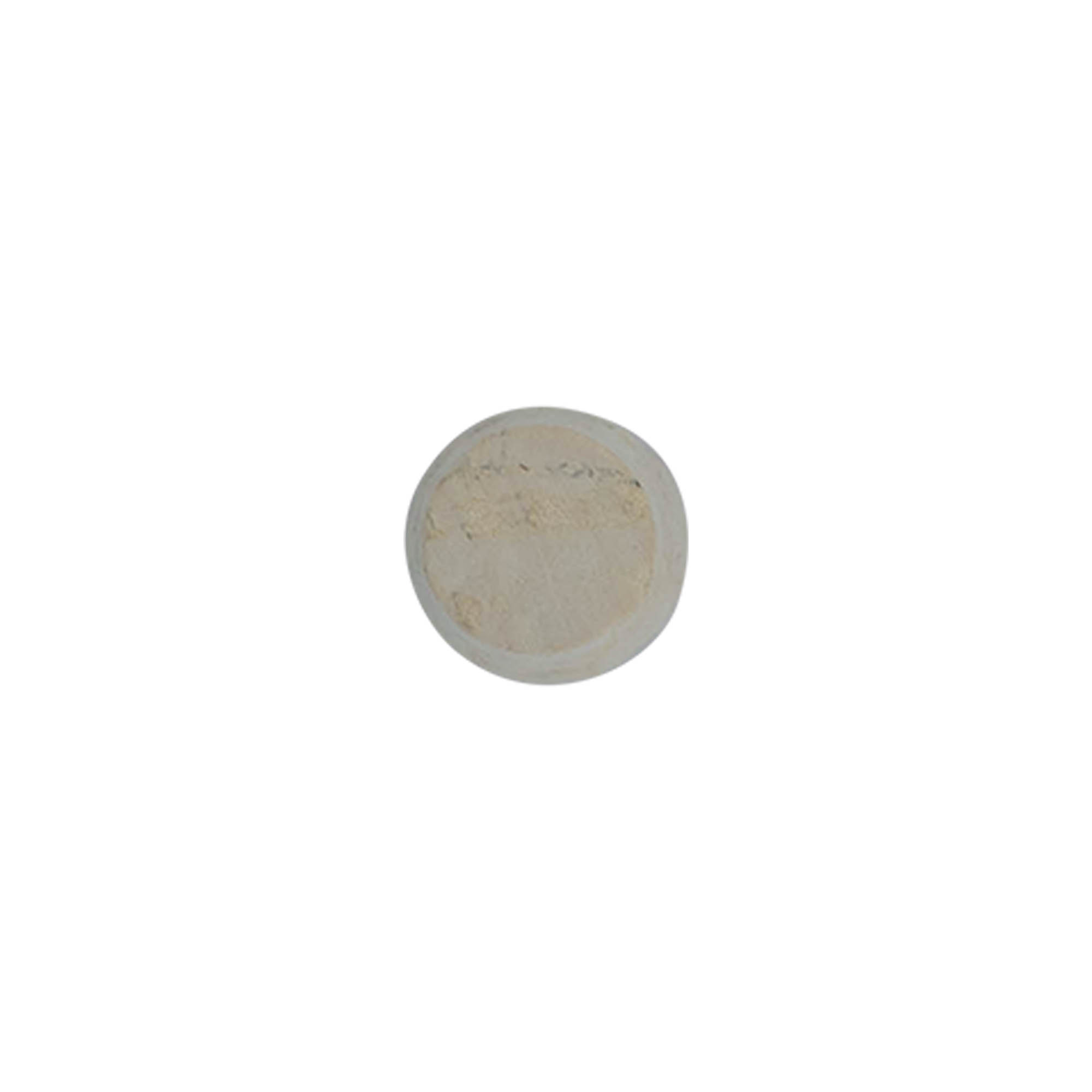 Tappo a punta 17-21 x 33, sughero pressato, beige, per apertura: sughero