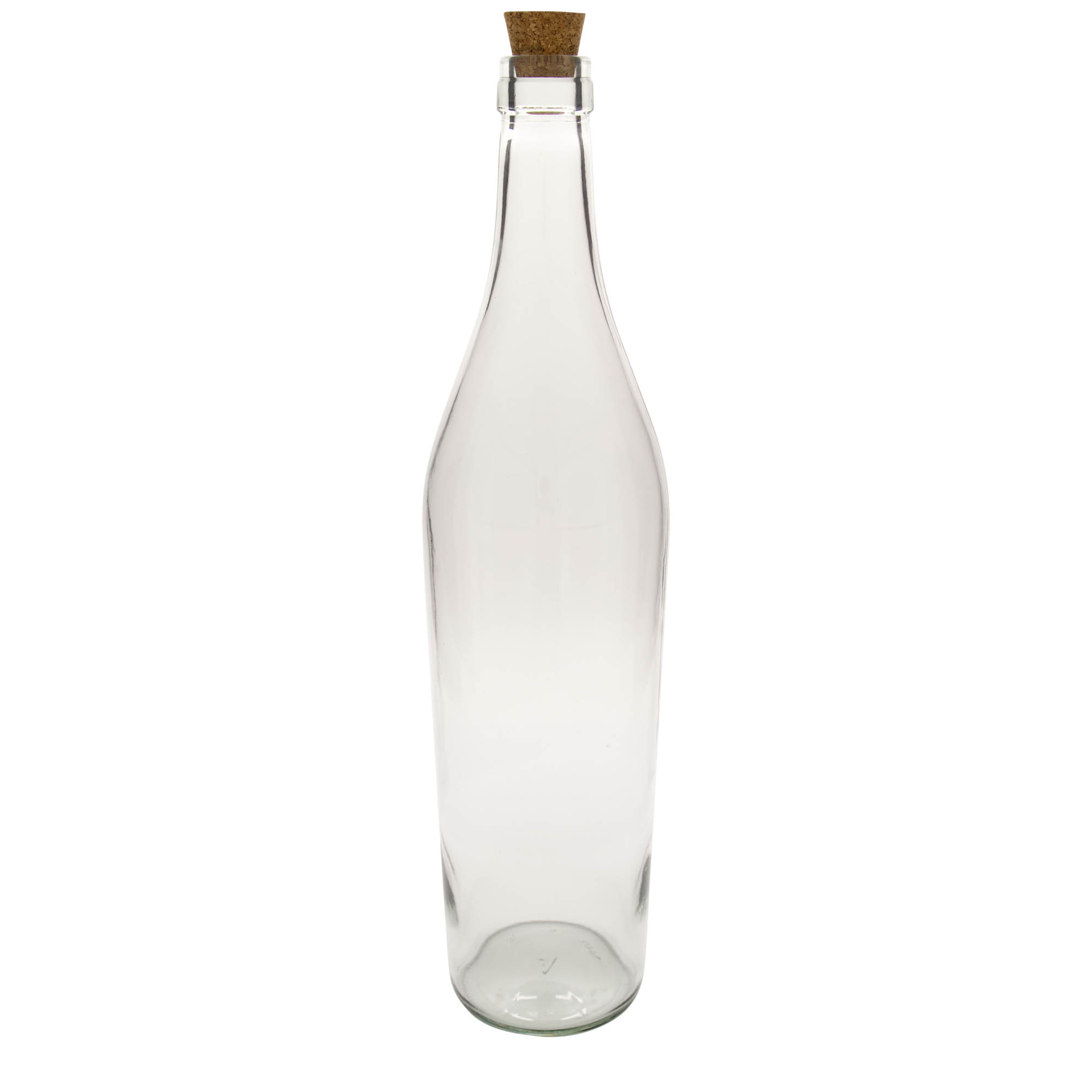 Bottiglia di vetro da 3.000 ml 'Big Joe', bocca: tappo di sughero Bottiglia di vetro da 3.000 ml 'Big Joe', bocca: tappo di sughero