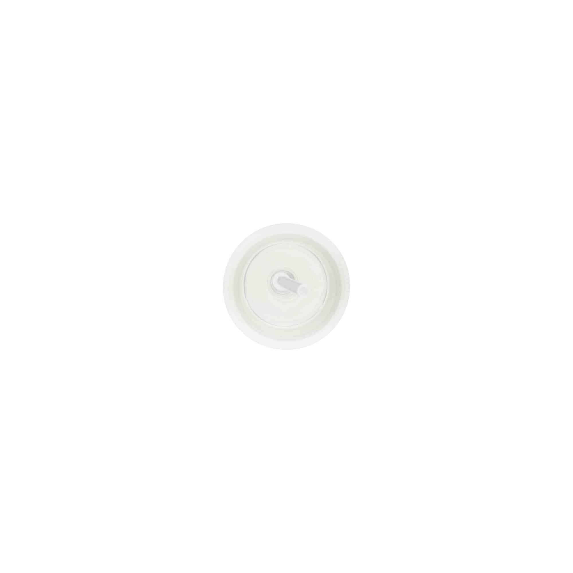 100 ml Dispenser per flacone 'Foamer', plastica PP, bianco, per imboccatura: a vite