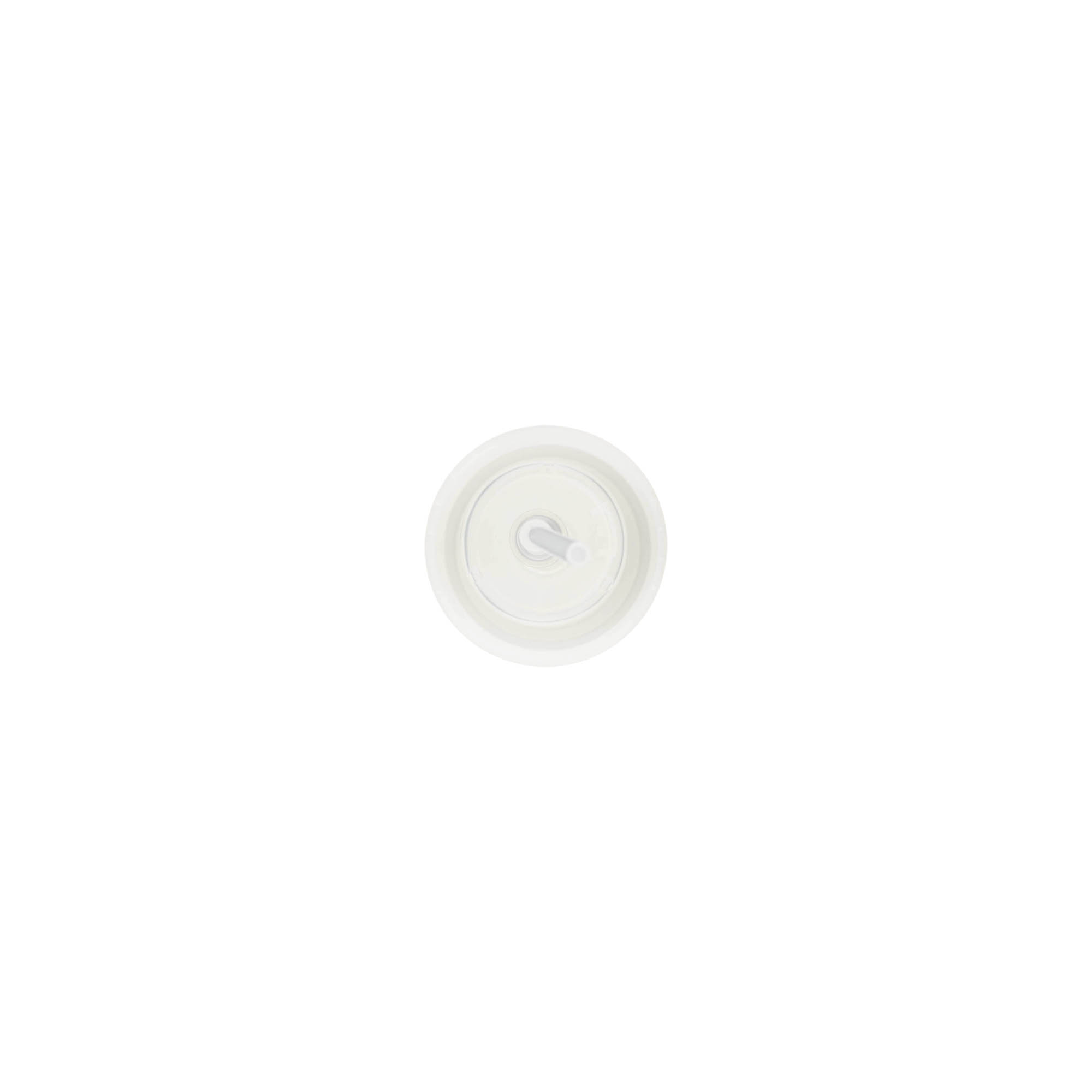 Dispenser 100 ml 'Foamer', plastica PP, bianco, per bocca: chiusura a vite