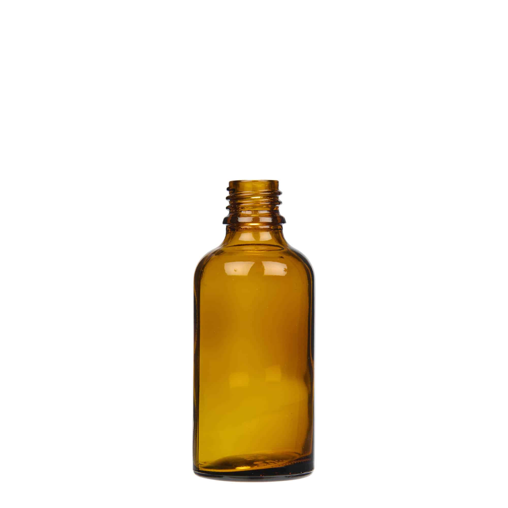 50 ml Flacone spray medicinale, vetro, marrone, bocca: DIN 18
